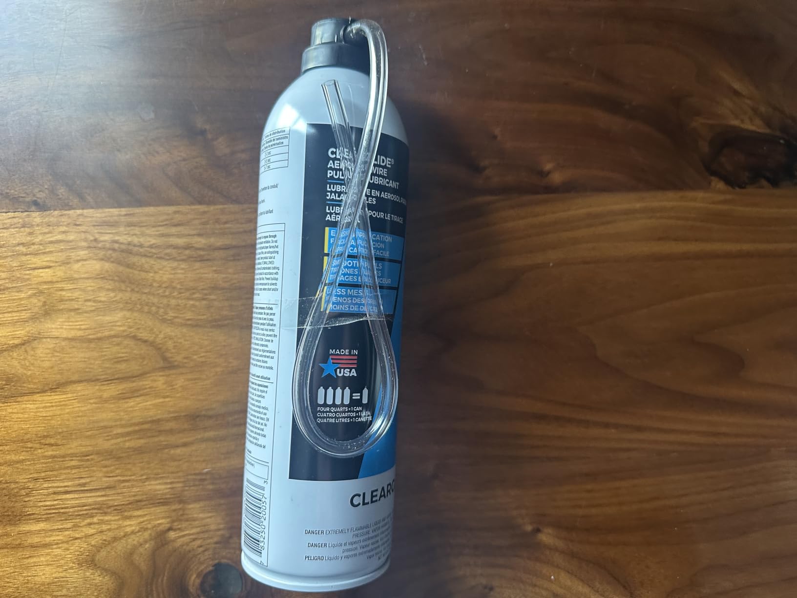 Ideal Electrical ClearGlide Aerosol Wire Lubricant, 19 oz. Can (31-387) - Portable, Mess-Free Spray Lubricant for Wire Pulls with Precision Nozzle customer photo 2