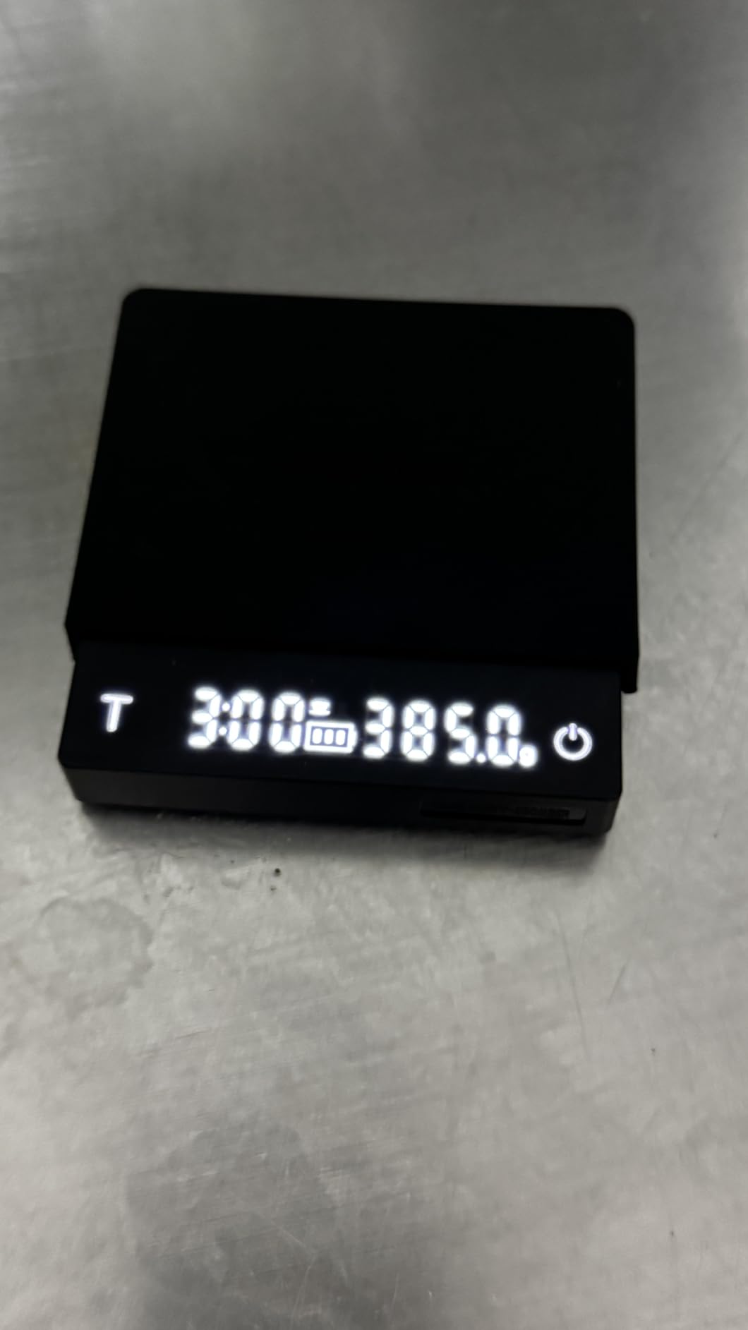 MHW-3BOMBER Extra-Large Coffee Scale with Timer, 5.9 * 5.9in, Digital Pour-Over Scale with Flow Rate, 2kg/0.1g Espresso Scale, 3-Brew Mode, Rechargeable Coffee Bean Weight Scale,Black,ES5663 customer photo 2