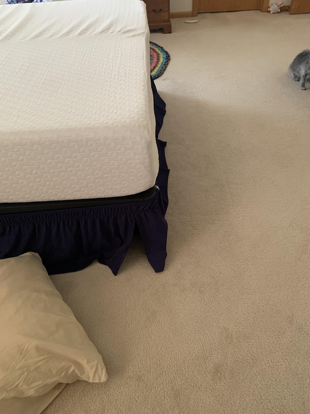 Novilla 8 Inch Queen Size Mattress, Queen Memory Foam Mattress with Breathable Comfort & High-Density Support Foam for Pressure Relief & Comfortable Sleep, Mattresses in a Box with Edge Support customer photo 1