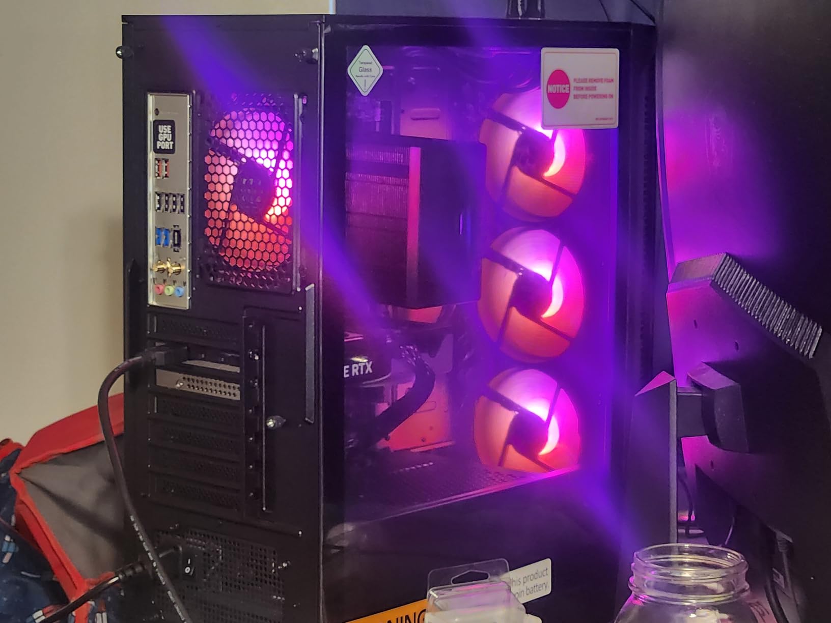 MSI Codex Z2 Gaming Desktop: AMD R7-8700F, GeForce RTX 5060, 32GB DDR5, 1TB m.2 NVMe SSD, USB Type-C, VR-Ready, Windows 11 Home : A8NVL-446US customer photo 2