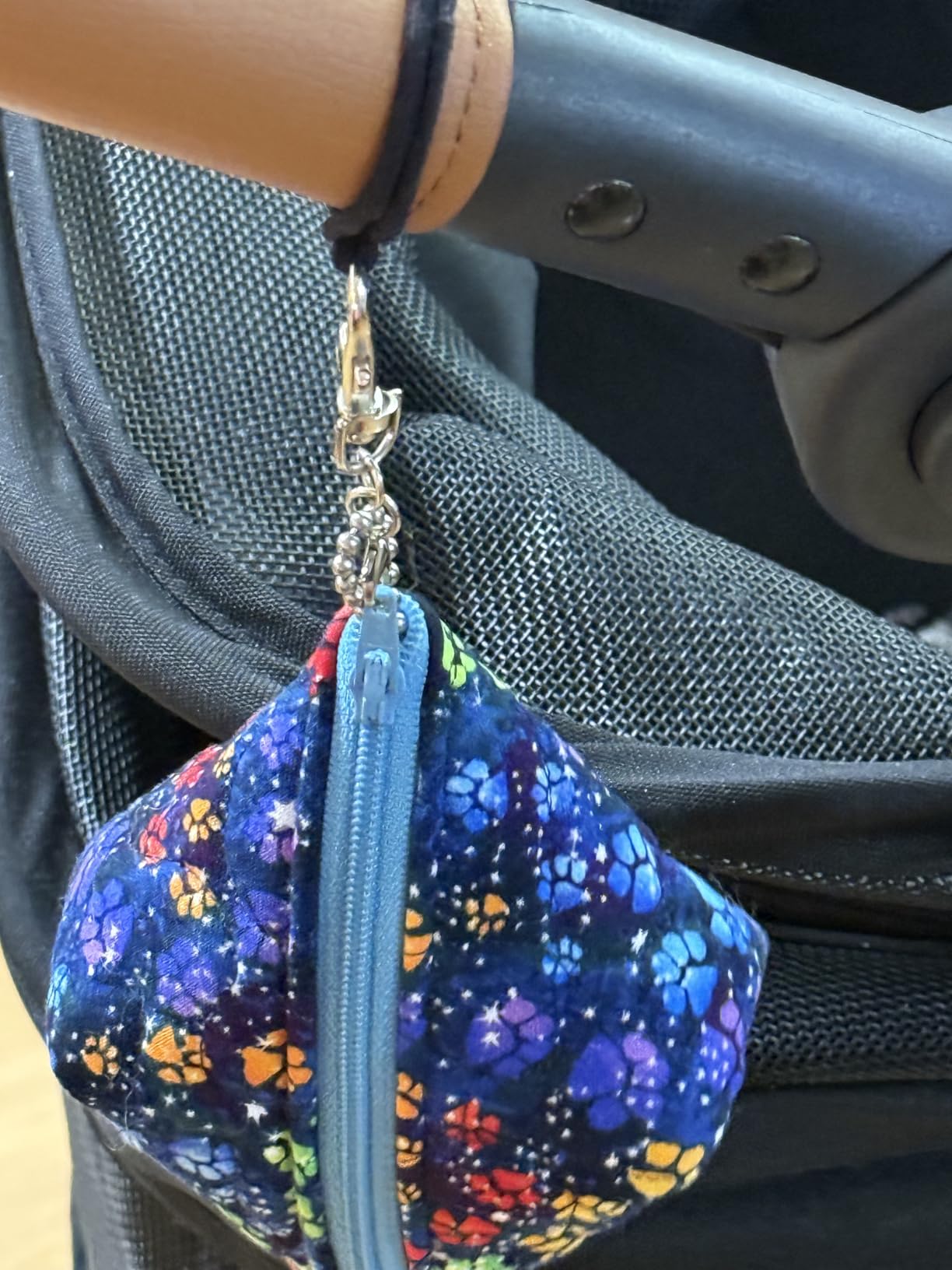 Medium Dog Stroller for Large Dogs, Pet Stroller for Medium Dogs Up to 66lbs, All-Terrain with Adjustable Handle & Canopy, Sun Shades, Storage Organizer, Waterproof Oxford Fiber customer photo 2