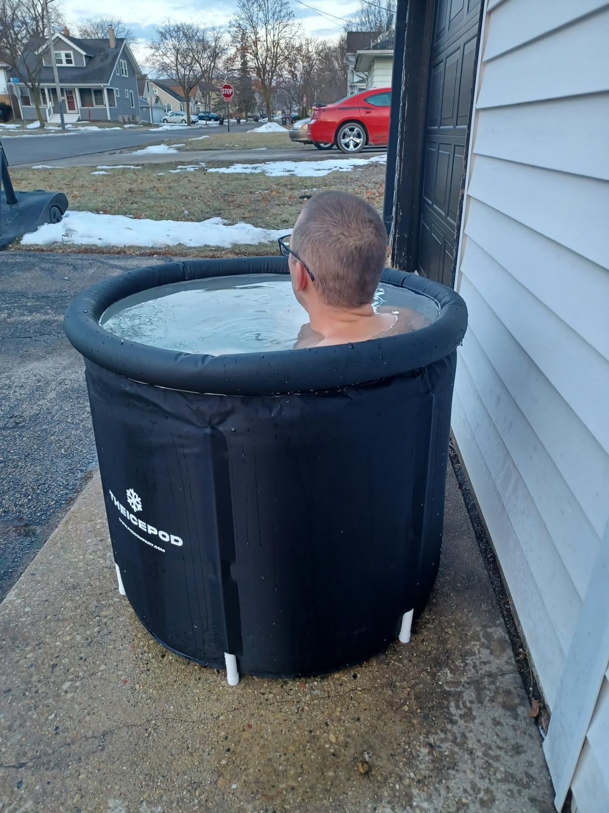 The Pod Company Standard Water Chiller - 1/3 HP - 41F Cold Plunge Cooling System - Compact, Energy-Efficient, and Ideal for Daily Home Use - Compatible with Ice Pod Pro & Long Pod customer photo 1