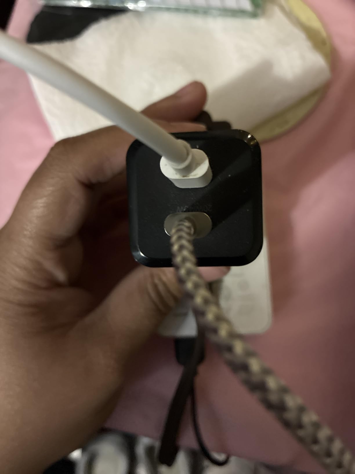 KYEHD USB C Cable，3 Pack 10FT 60W Fast Charging USB C to USB C Cable, Durable Type C Charger Cable for iPhone 17/16/15/iPad MacBook CarPlay and More-Grey White customer photo 1