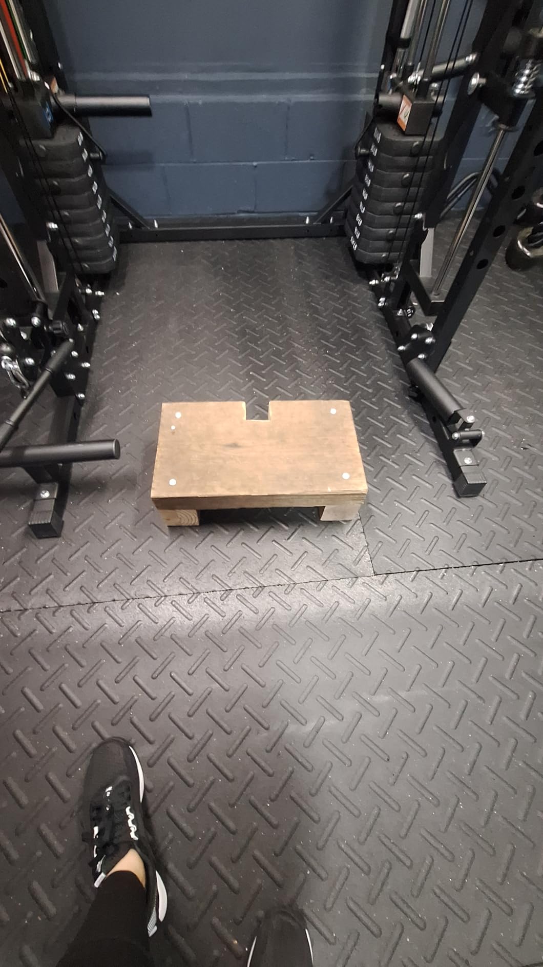 Major Fitness Drone2 Advanced Training Smith Machines- All-in-One Home Gym Squat Rack with Aluminum Pulley Set, Weight Bar, Dual LAT Pull-Down Systems & Cable Crossover Machine for Full-Body Workouts customer photo 1