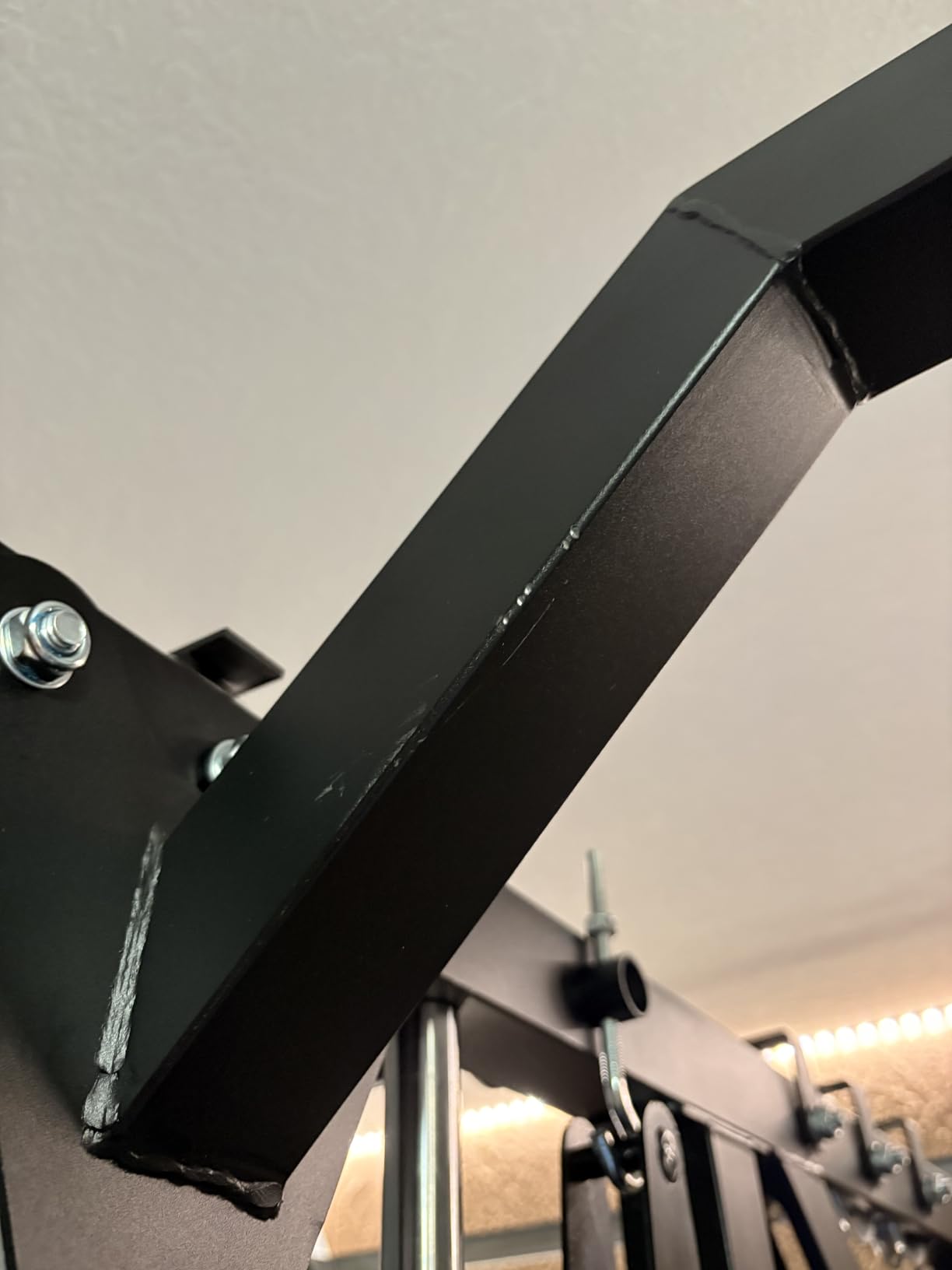 Major Fitness Drone2 Advanced Training Smith Machines- All-in-One Home Gym Squat Rack with Aluminum Pulley Set , Weight Bar, Dual LAT Pull-Down Systems & Cable Crossover Machine for Full-Body Workouts customer photo 1