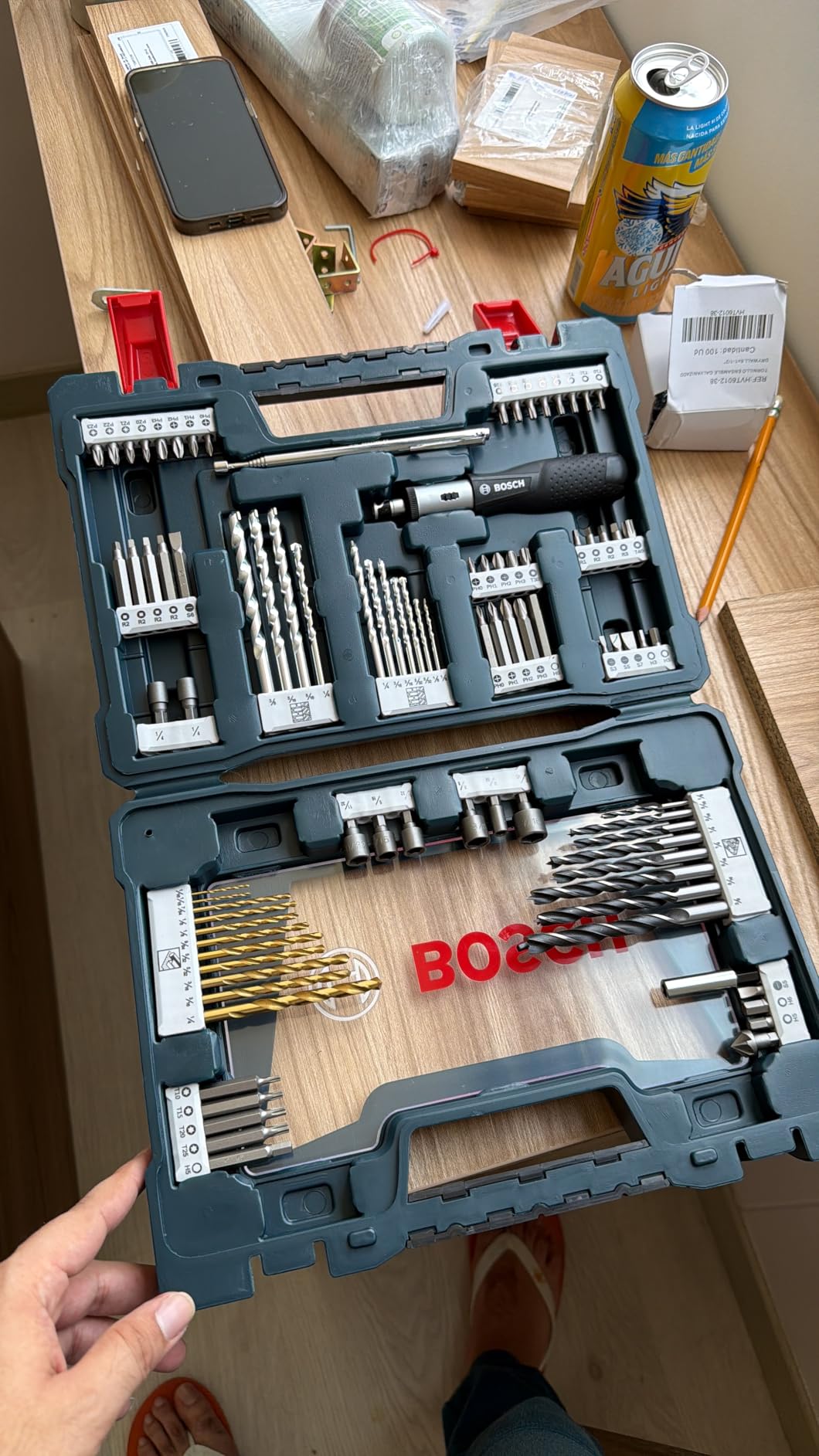 BOSCH MS4091C - 91-Piece Drilling & Driving Mixed Bit Set - Ideal for Applications in Wood, Metal, & Masonry customer photo 1