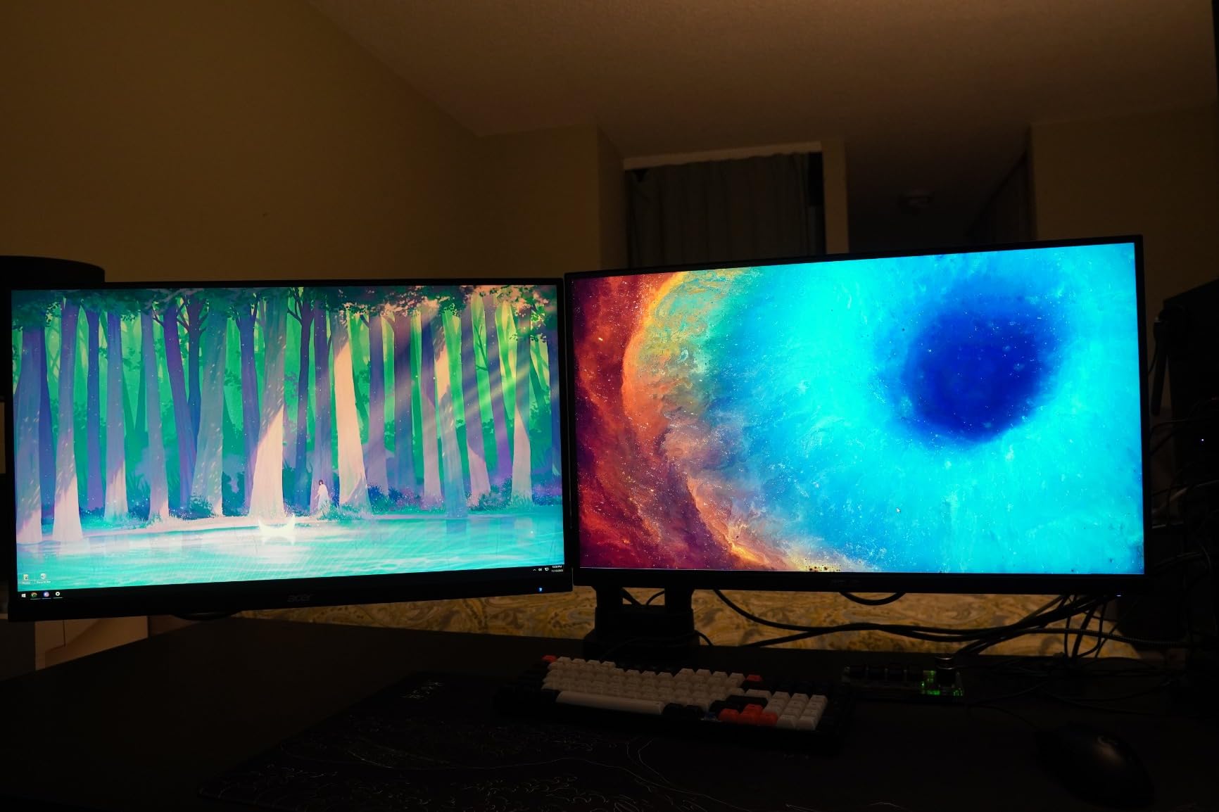 MOUNTUP Ultrawide Monitor Arm for 22-43 inch Curved Screen, Holds 2.2 to 33 lbs, Heavy Duty Monitor Desk Mount, Adjustable Full Motion Arm, Computer Monitors Stand for Desk, VESA Mount customer photo 1