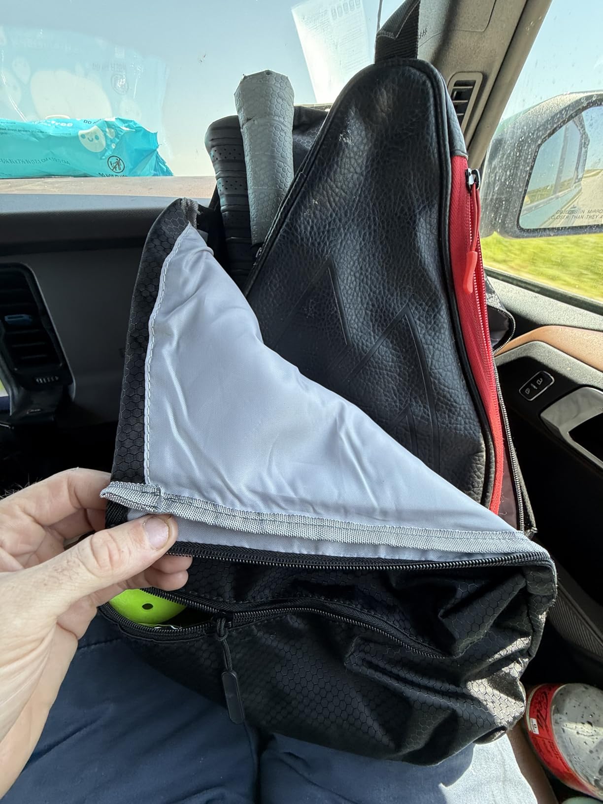 Tennis Backpack for Rackets, Waterproof Tennis Bag with Shoe Compartment, Wet/Dry Pocket, Fence Hook, for Tennis, Pickleball, Badminton customer photo 2