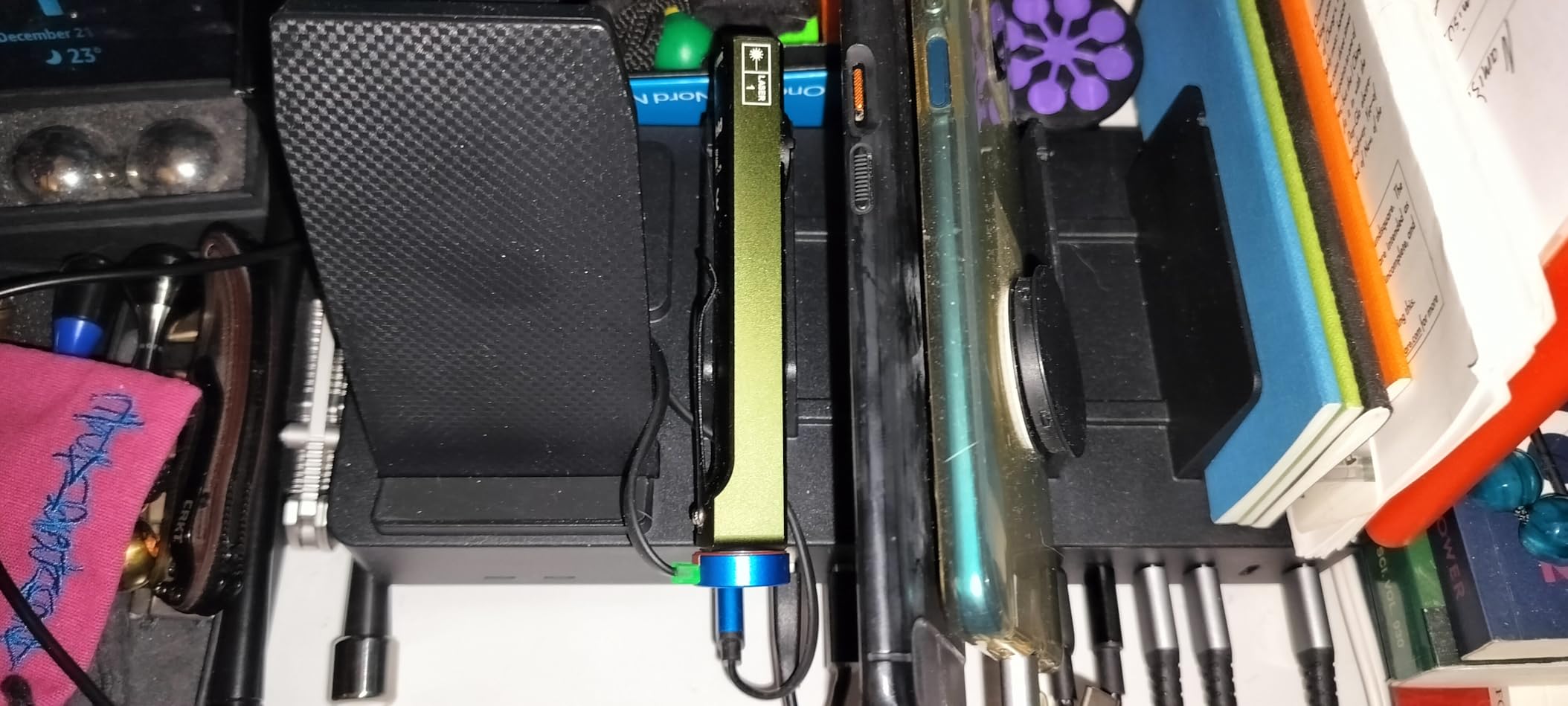 600w Charging Station for Multiple Devices, 15 in 1 Wireless Charging Station for Apple, Dual 100w USB C Tablet Charging Station for MacBook,iPhone,iPad,Tablet(Black) customer photo 1