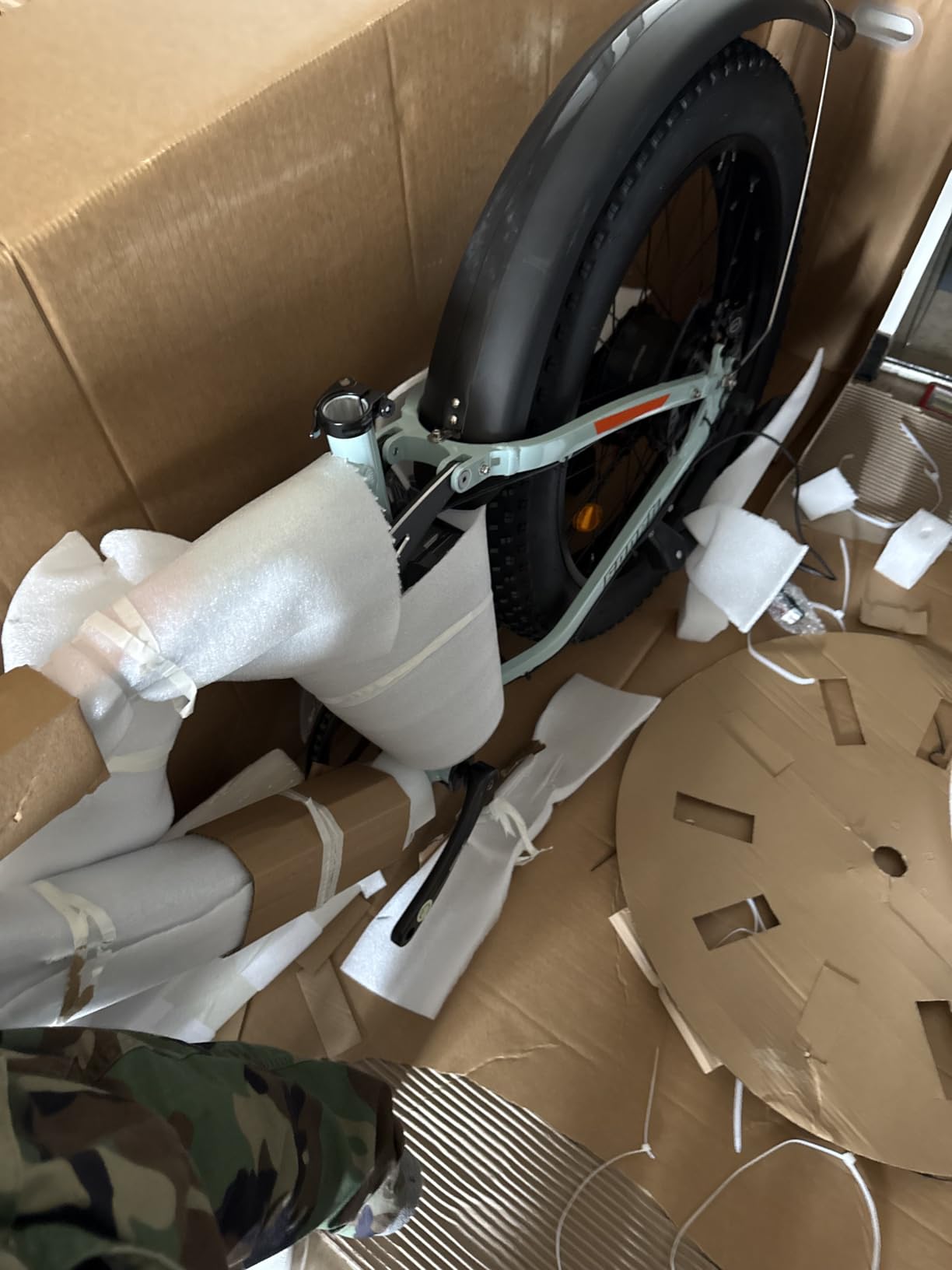 6000W Dual Motor Ebike for Adults, 60V 20Ah Fast Electric Bike 45mph,Up to 110 Miles,24