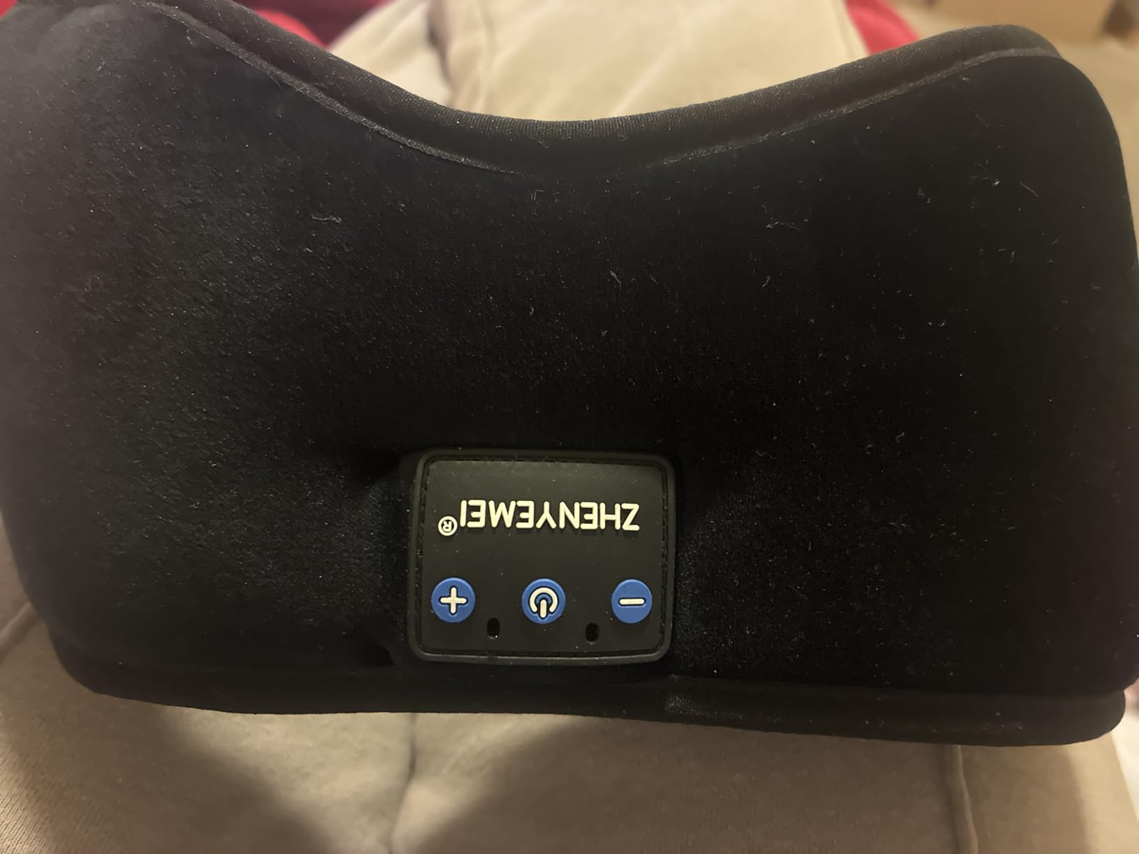 Deep Sleep Mask with Bluetooth 5.4 Headphones - Blackout Sleeping Mask Side Sleeper Eye Masks Earphone Rechargeable Headband Wiless Music Ear Muffs Portable Travel Essentials Gift for Women Men Mom customer photo 1