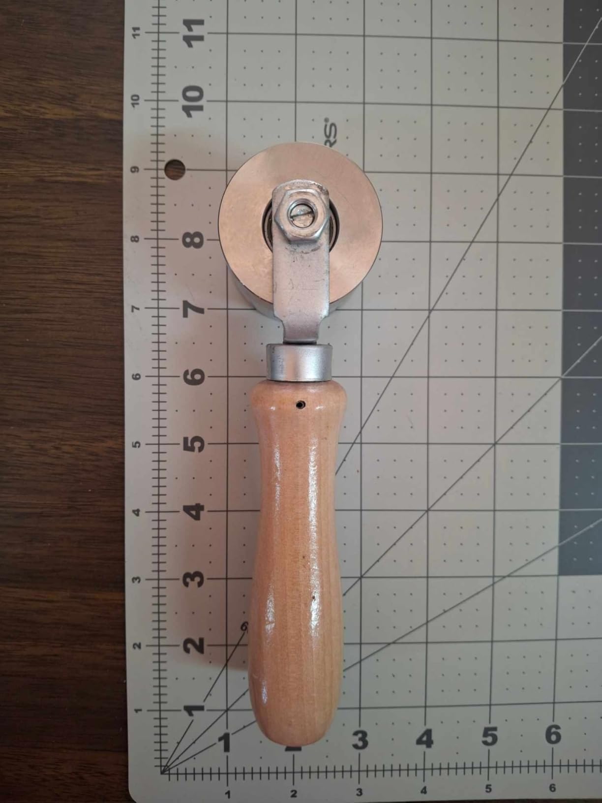 Metal Seam Roller with Wood Handle for Eternabond Tape RV Roof Repair Hot Air Welding Auto Car Audio Sound Deadening Application Rolling Wheel Roller customer photo 2