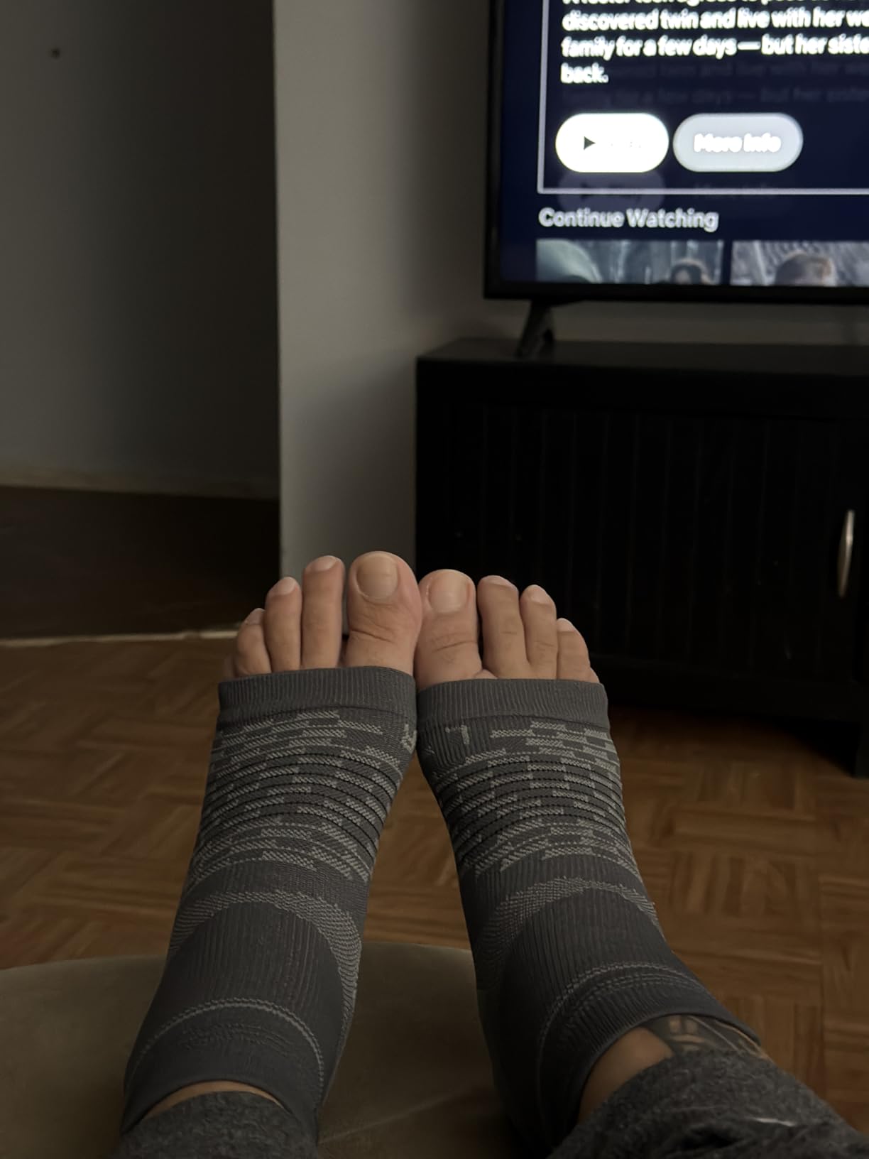 PAPLUS 3 Pairs Plantar Fasciitis Socks Women & Men - Ankle Compression Sleeve for Sprained Ankle, Heel Spur & Arch Support - Foot Brace for Achilles Tendonitis Relief, Arthritis Pain customer photo 1