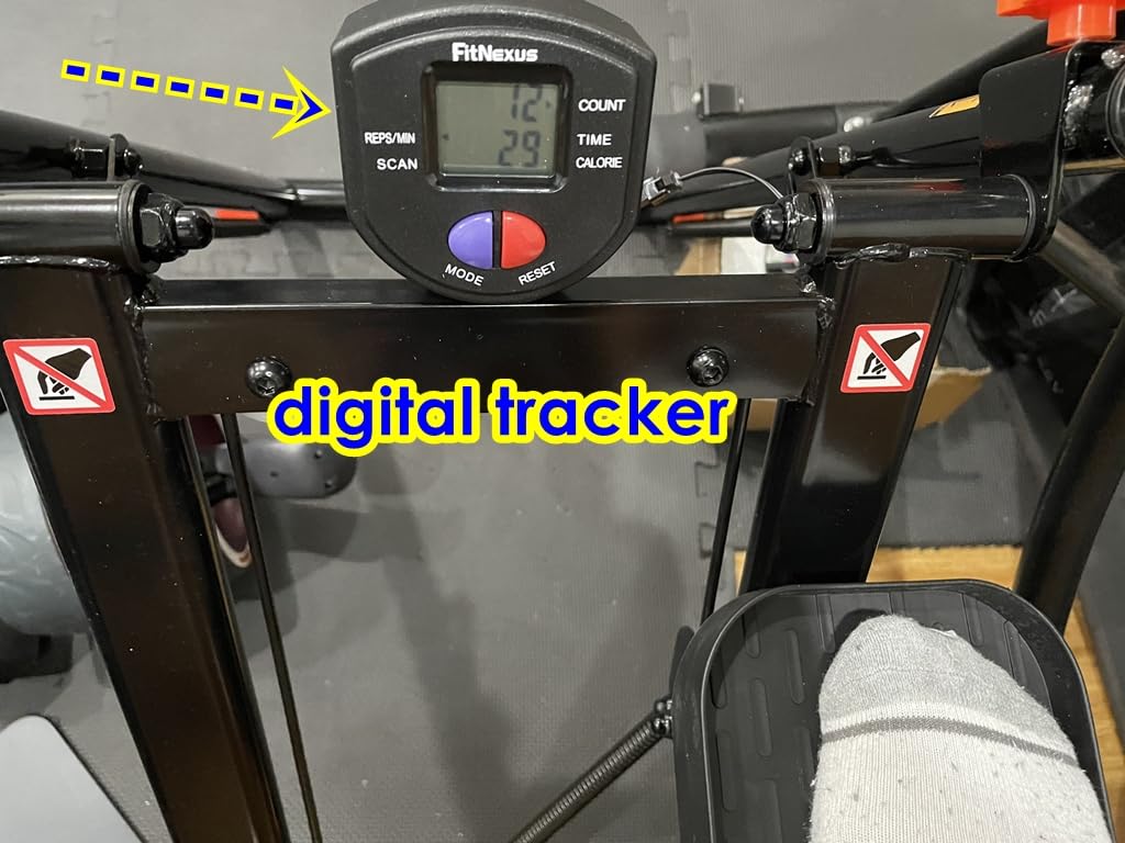 Stair Stepper for Home Gym, 350lbs Vertical Climber Machine with LCD Display, Non-Slip Pedals & 350lb Capacity Compact Folding Cardio Exercise Climber customer photo 1