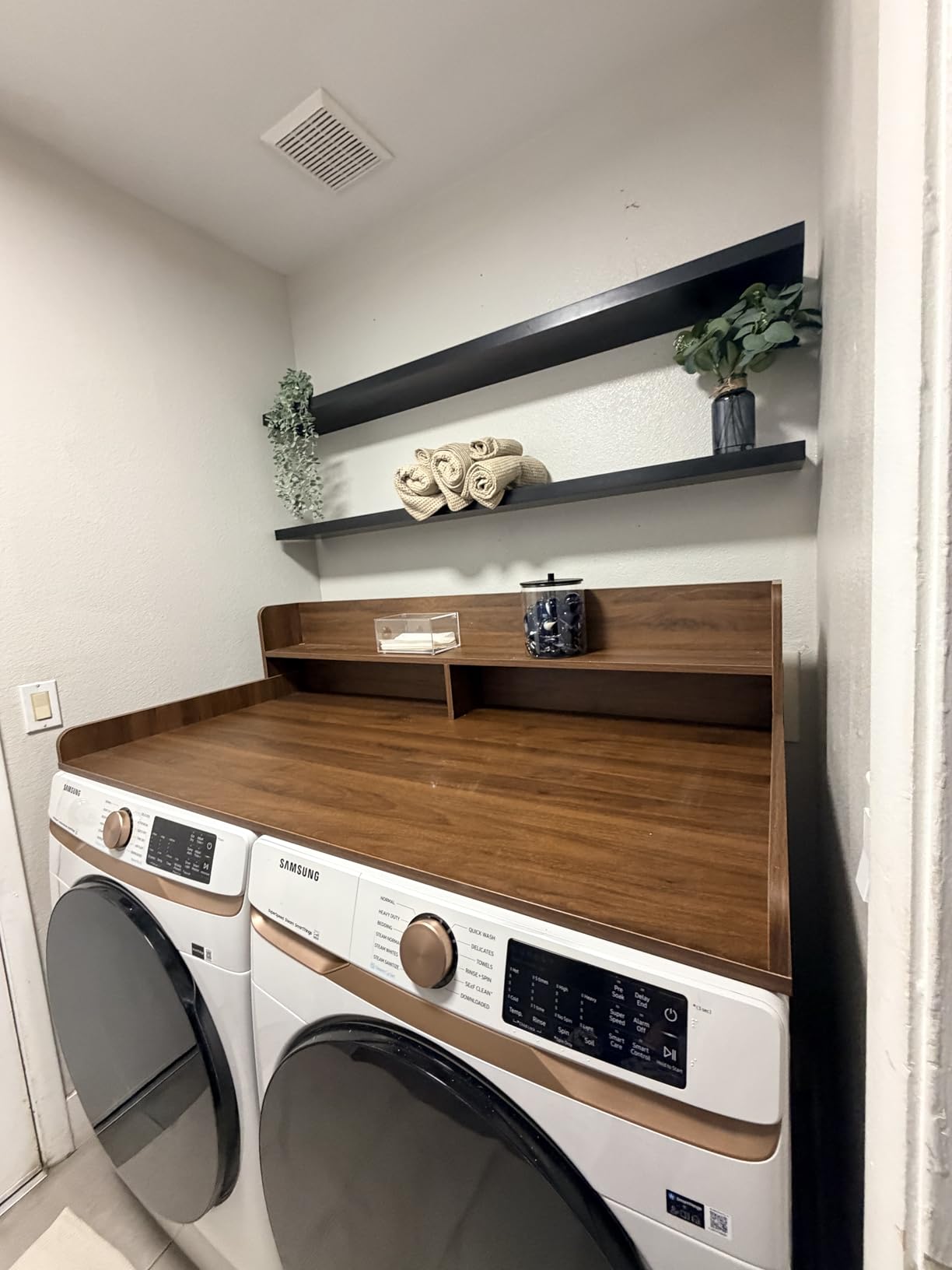 2-Tier Washer Dryer Countertop with 2.75