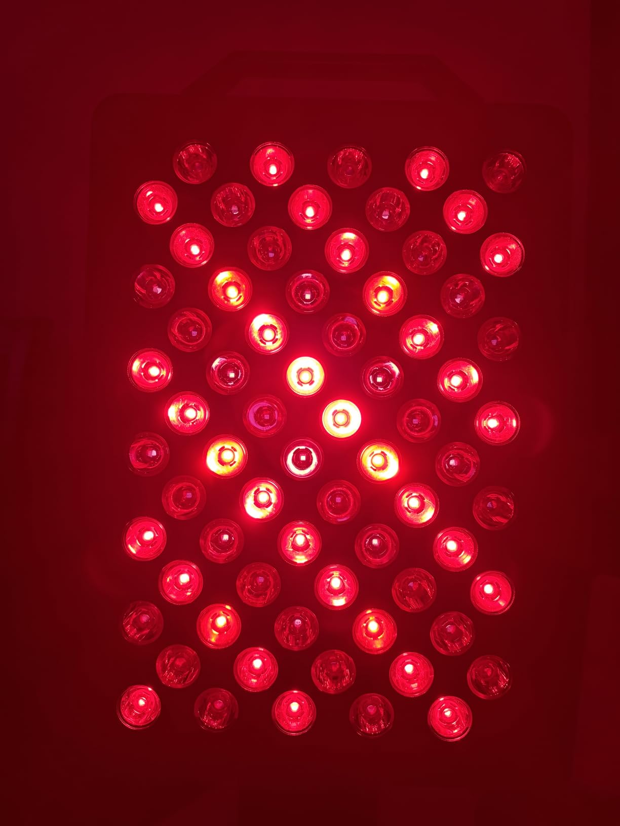 Red Light Therapy for Face and Body, 630nm 660nm 810nm and 850nm Near Infrared Light Therapy Panel, 70 Dual Chip LEDs, High Power LED Light Therapy Device for Skin Care, Sleep, Pain Relief. M70 customer photo 1