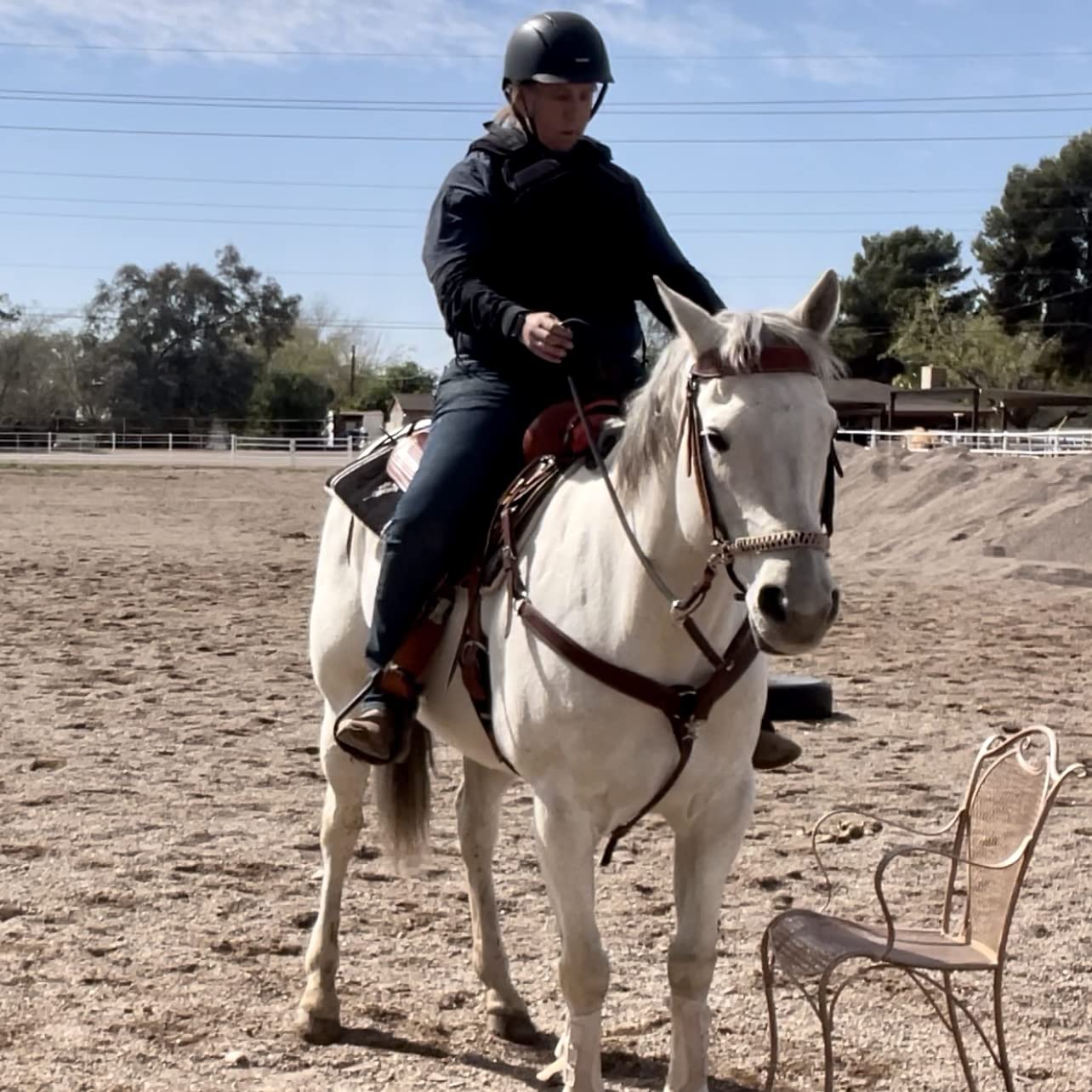 HILASON Western Adult Safety Equestrian Eventing Protective Protection Vest | Horse Riding Unisex customer photo 1