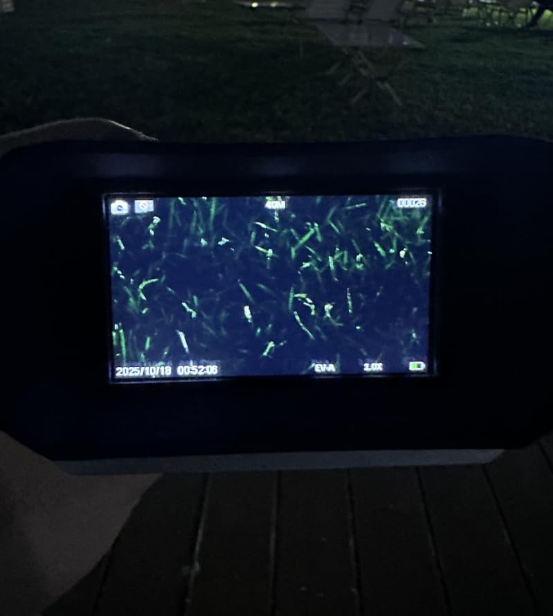 True 4K Night Vision Binoculars - Night Thunder X1 Night Vision Goggles for Adults with 3940ft Range, Full Color Photo and Video with App Control, 64GB Card for Camping & Security customer photo 1