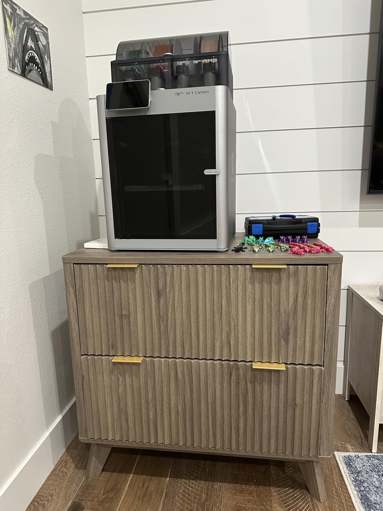 T4TREAM 2 Drawer File Cabinet, 31.8