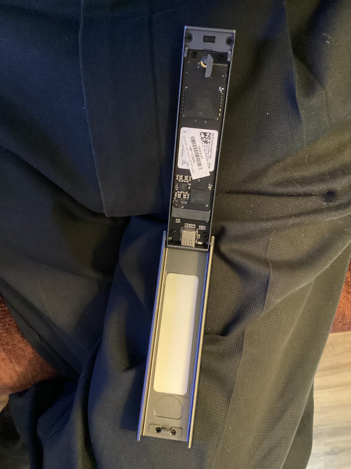 SABRENT USB C NVMe Enclosure, Tool-Free M.2 SSD Case for 2230-2280, 10Gbps USB 3.2 Gen 2 Adapter, Aluminum Cooling, External M.2 Drive Enclosure for NVMe SSDs (EC-PNVO) customer photo 1