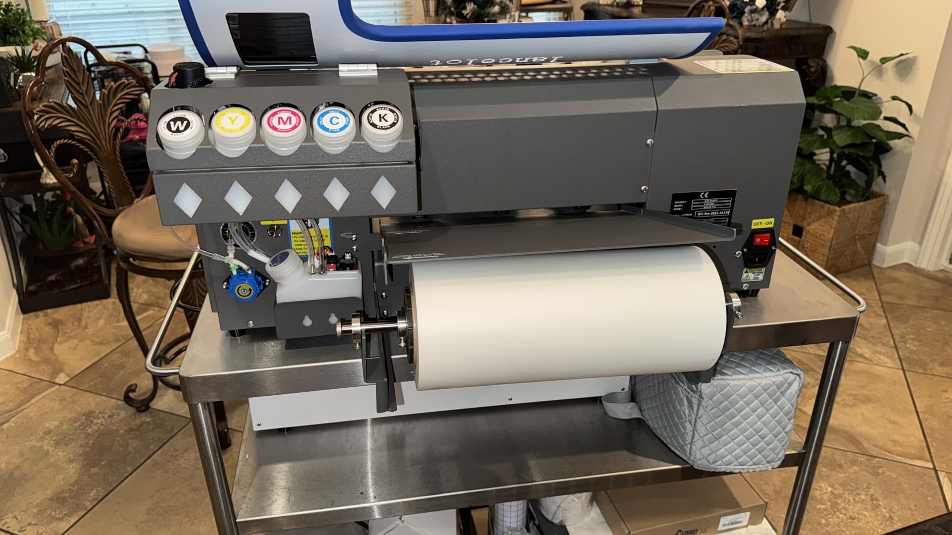 M1630 Pro DTF Printer Bundle: Ultimate Automatic T-Shirt Printing Station w/Smart Maintenance, Mobile Workstation & Pro-Grade Equipment - Perfect for Startups & Small Businesses customer photo 2