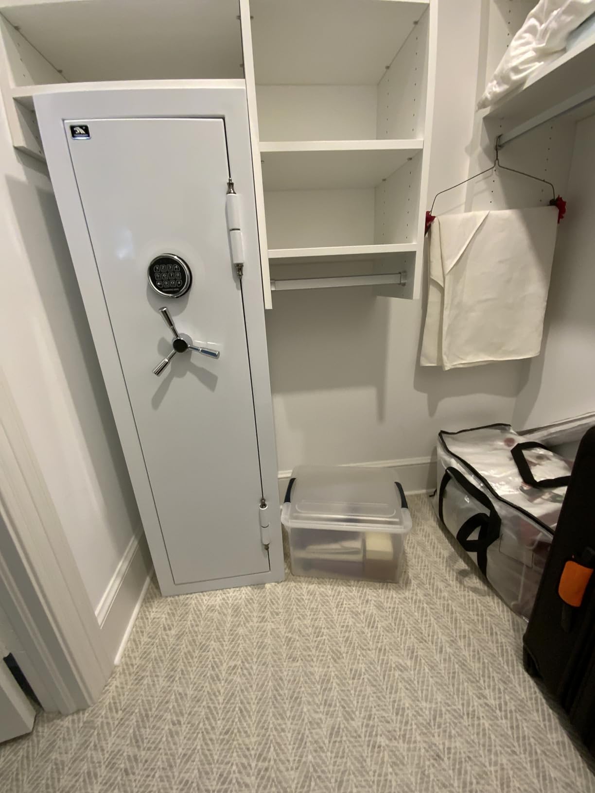 TIGERKING Large Fireproof Safe Heavy Duty with Digital Lock, 13.12 cu.ft Large Safe for Home Business Office, White customer photo 1