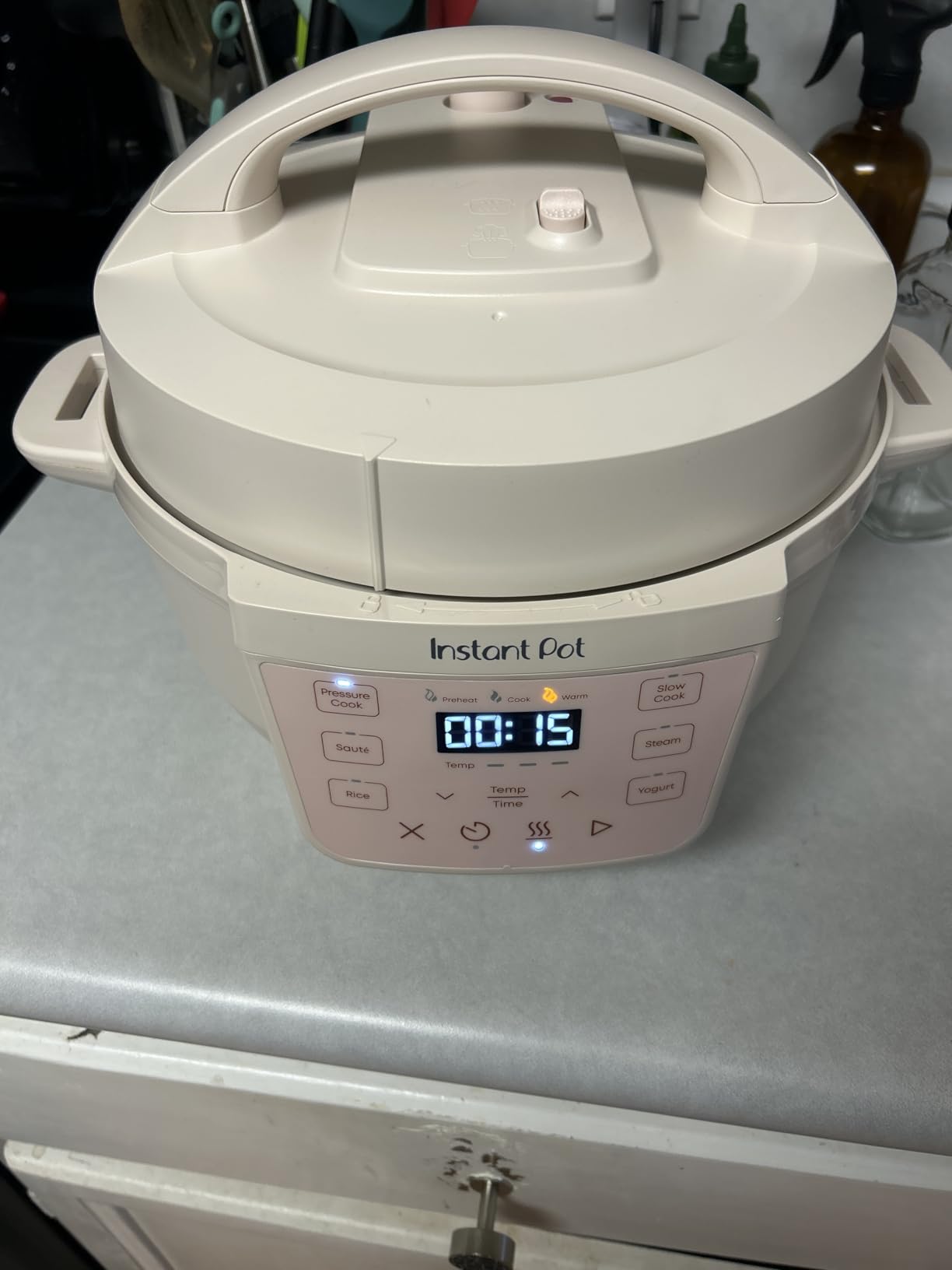 Instant Pot 4QT RIO Mini 7-in-1 Multi-Cooker, Sea Salt customer photo 1