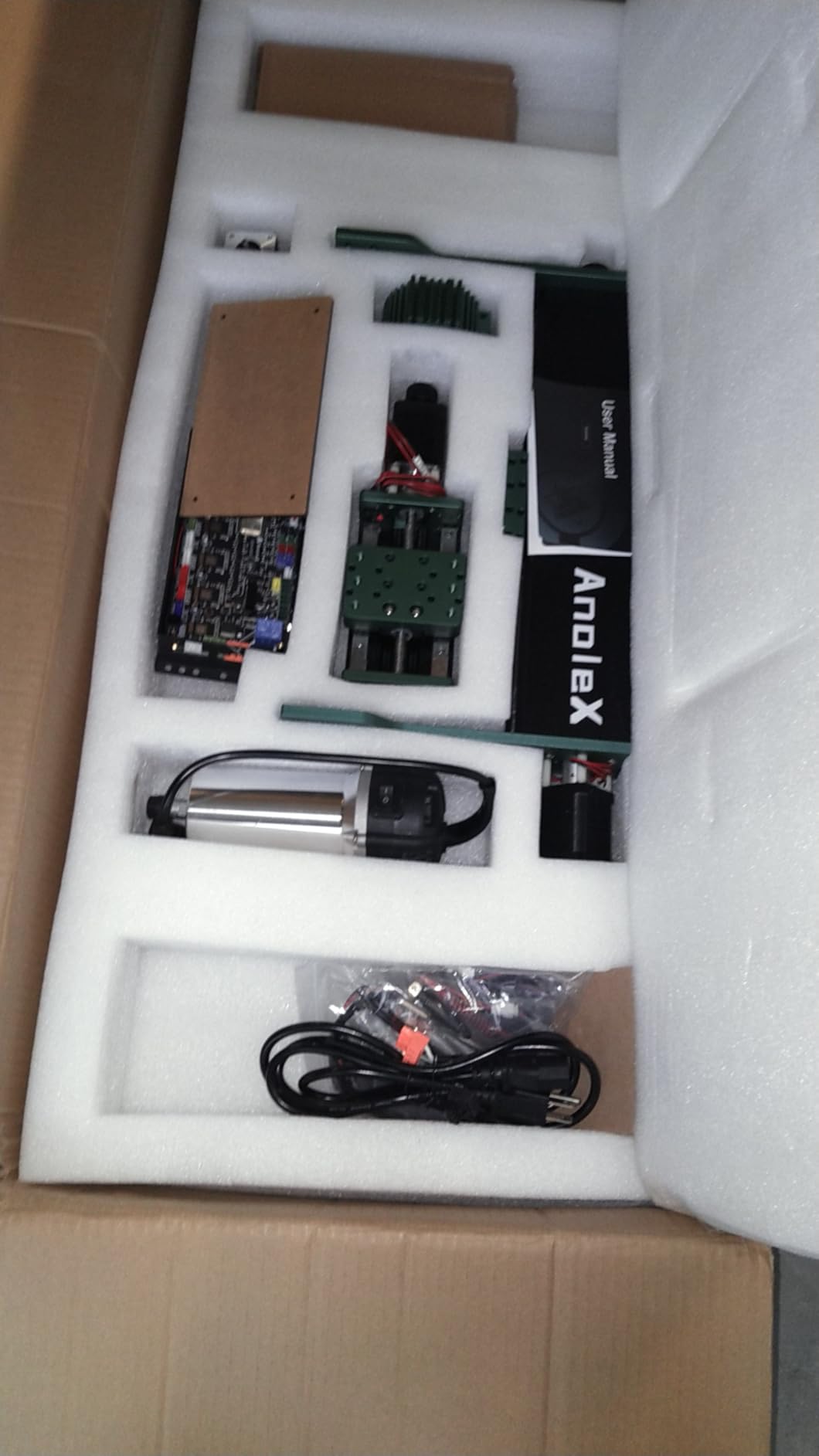 CNC Router Machine 3060-Evo Max, All-Metal XYZ Axis Dual Steel Linear Guides with 800W Trimmer Router, ideal for Cutting Aluminum, Brass, Stainless steel, Wood, Acrylic, MDF, Plastics customer photo 2