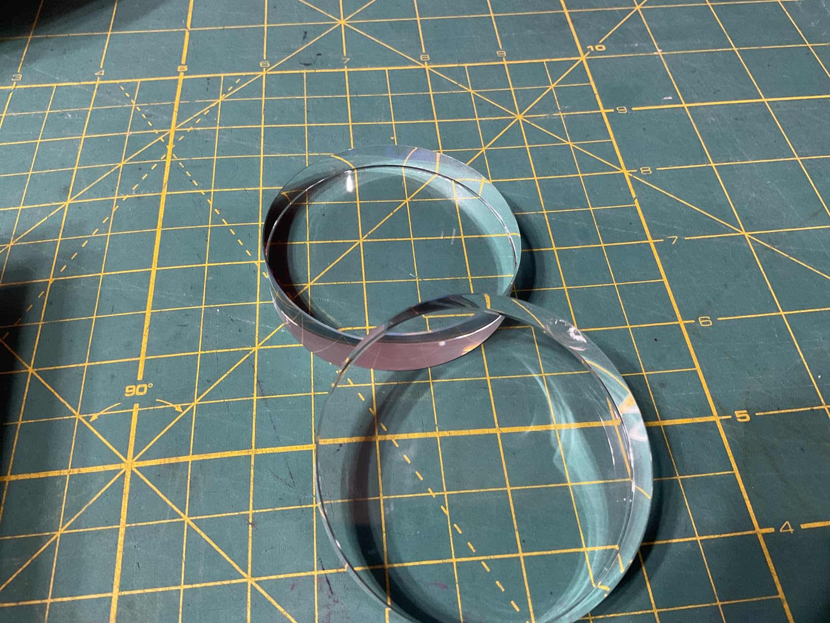 LONGWIN 4Pcs Glass Pattern Weights for Sewing, Fabric Weights for Cloth Dressmaking Sample Cutting Paper Weight Accessories customer photo 1