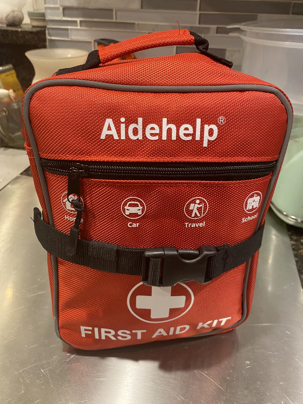 520 Pieces Premium First Aid Kit - Large Emergency Medical Kit for Survival, Car, Home, Travel, Camping, Backpack, Hiking, School customer photo 1