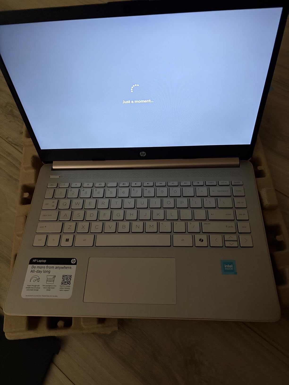 HP Rose Gold Ultrabook Laptop with Microsoft Office 365, 1.1TB Storage (1TB OneDrive and 64GB SSD), 8GB RAM, Intel Multi-Core, Lightweight customer photo 2