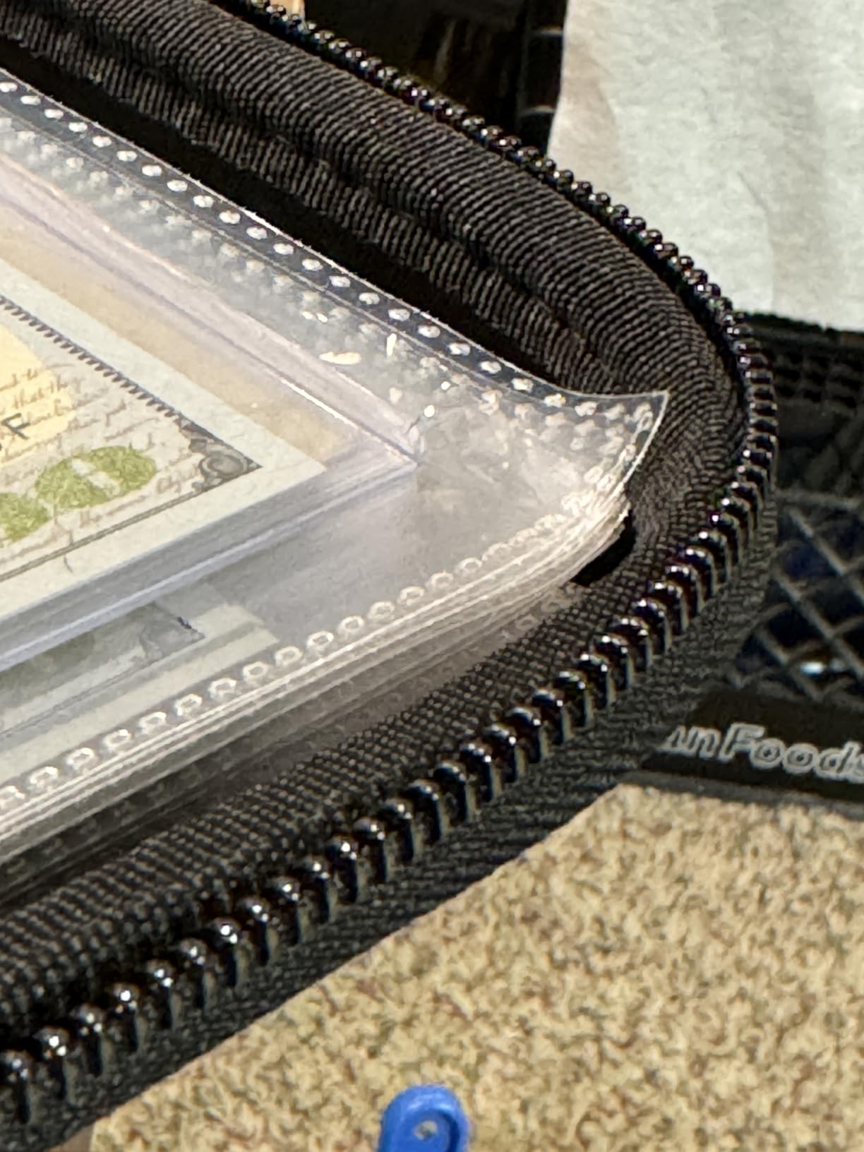 Coin Collection Album with Lock,350 Pockets Fireproof Hard Coin Collection Book&36 Sleeves Currency Collection Binder Storage for up to 45mm Coins(Quarter),Bill,Stamp,Postcard-Black customer photo 1