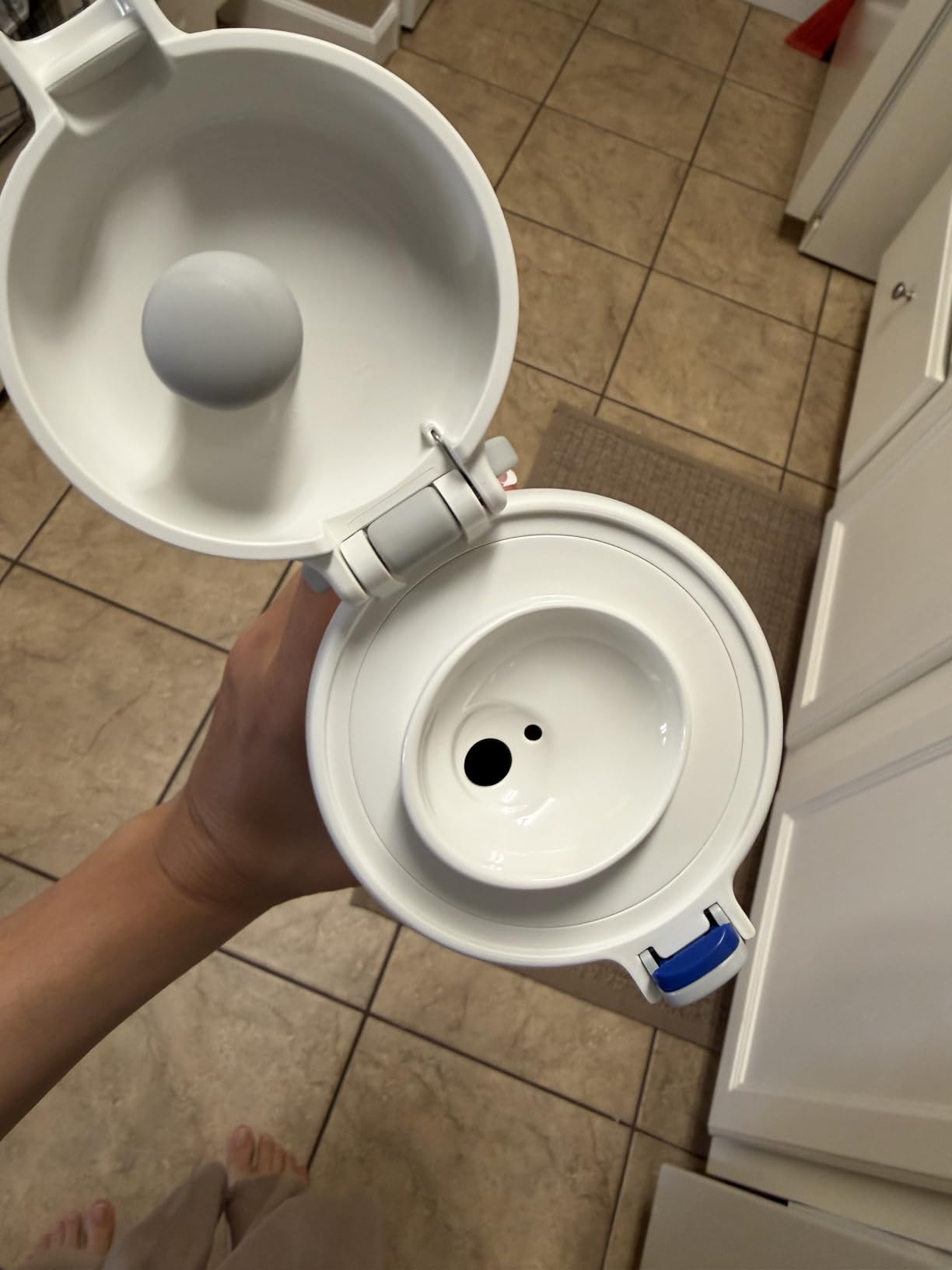 Portable Bottle Warmer for Travel, Dishwasher Safe, 3X Faster & Even Heating, 8 Feeds per Charge, 17oz, 1°F Precise Adjust, Thaw, Keep Warm, Use While Charging, for Breastmilk & Formula customer photo 2