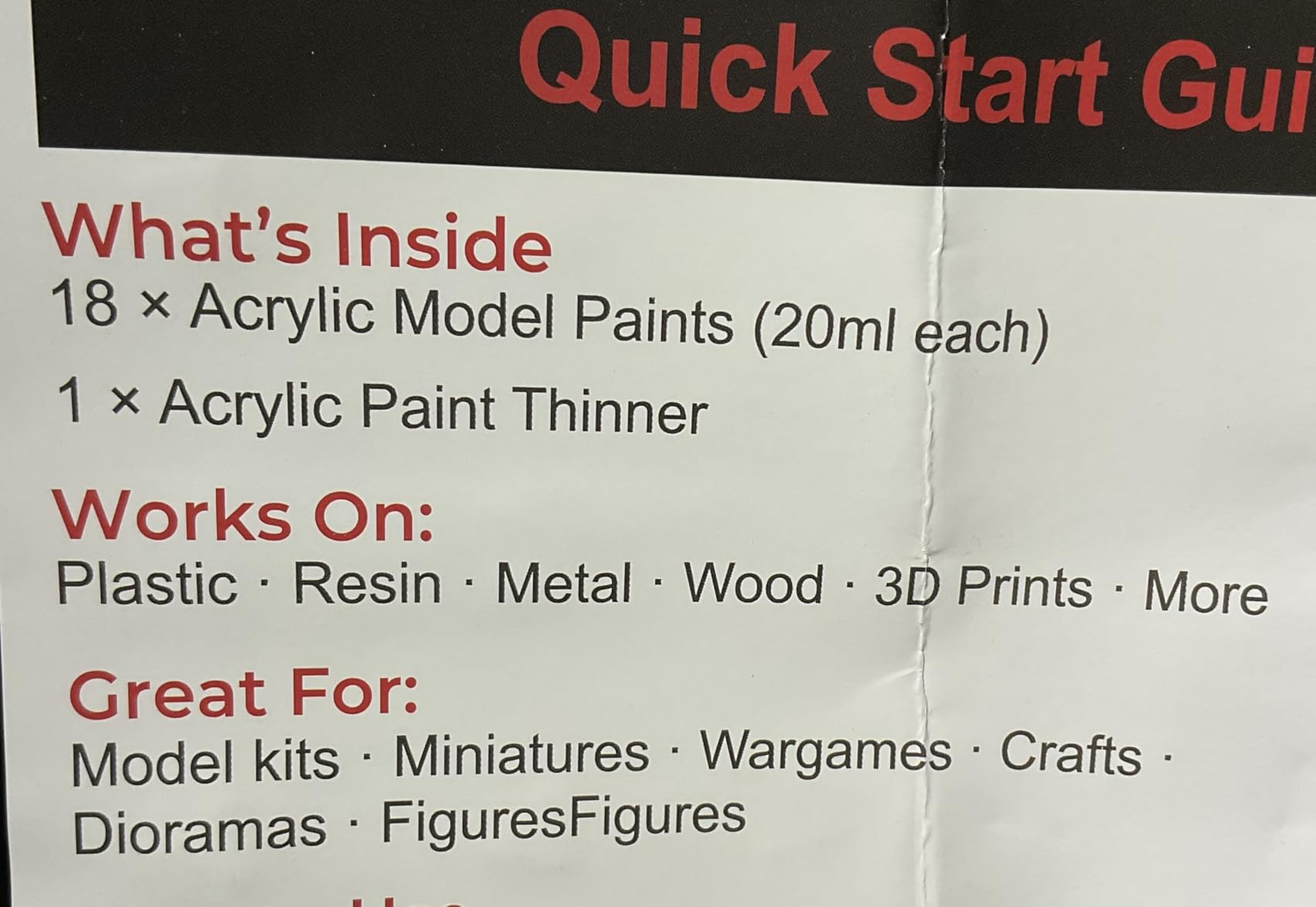 Nicpro 18 Colors Model Paint Set, 20ml Ready to Use Modeling Acrylic Paints, Brush & Airbrush Compatible, Miniature Paint Set for Beginners & Artists on Models, Figures, Crafts, Canvas, with 1 Thinner customer photo 2