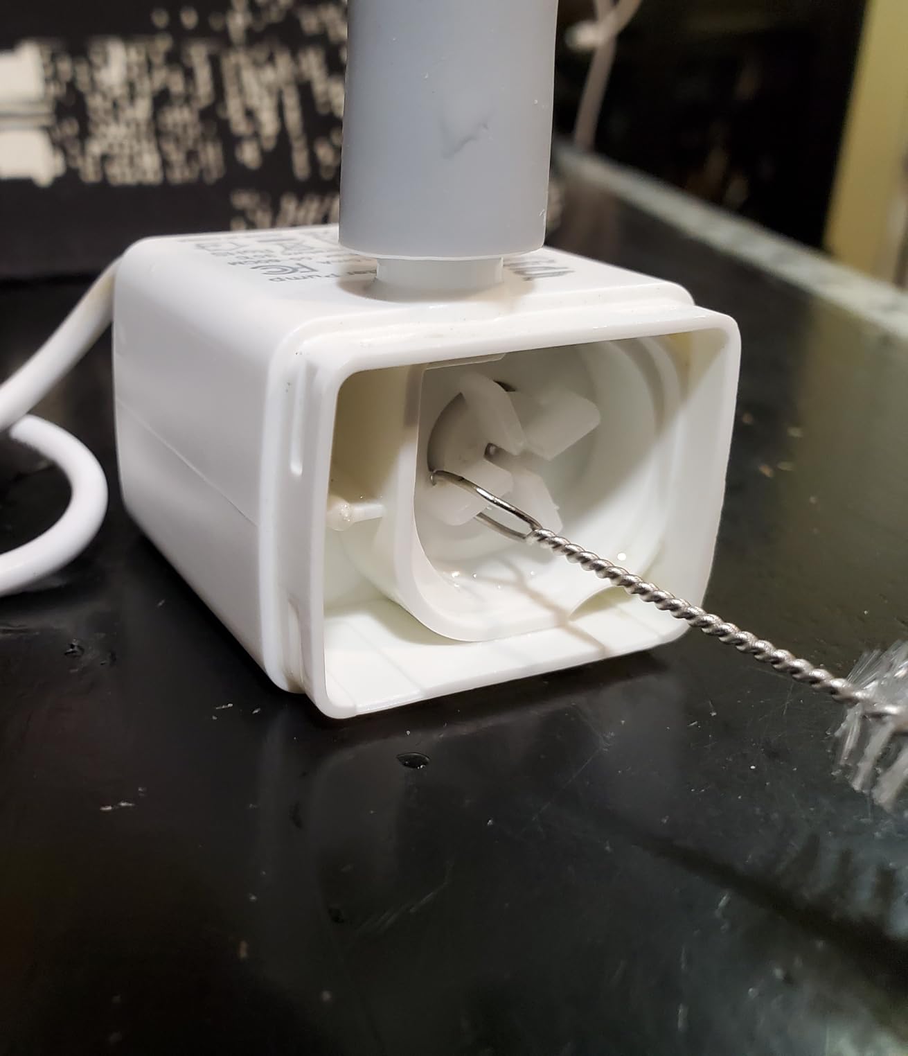 Cat Water Fountain Stainless Steel - 74oz/2.2L Pet Gift Dog Water Dispenser Automatic Silent Cats Dispenser for Drinking Indoor Metal Kitty Spout Fountains with 3 Filters & 3 Sponges Cat Dogs Gifts customer photo 2