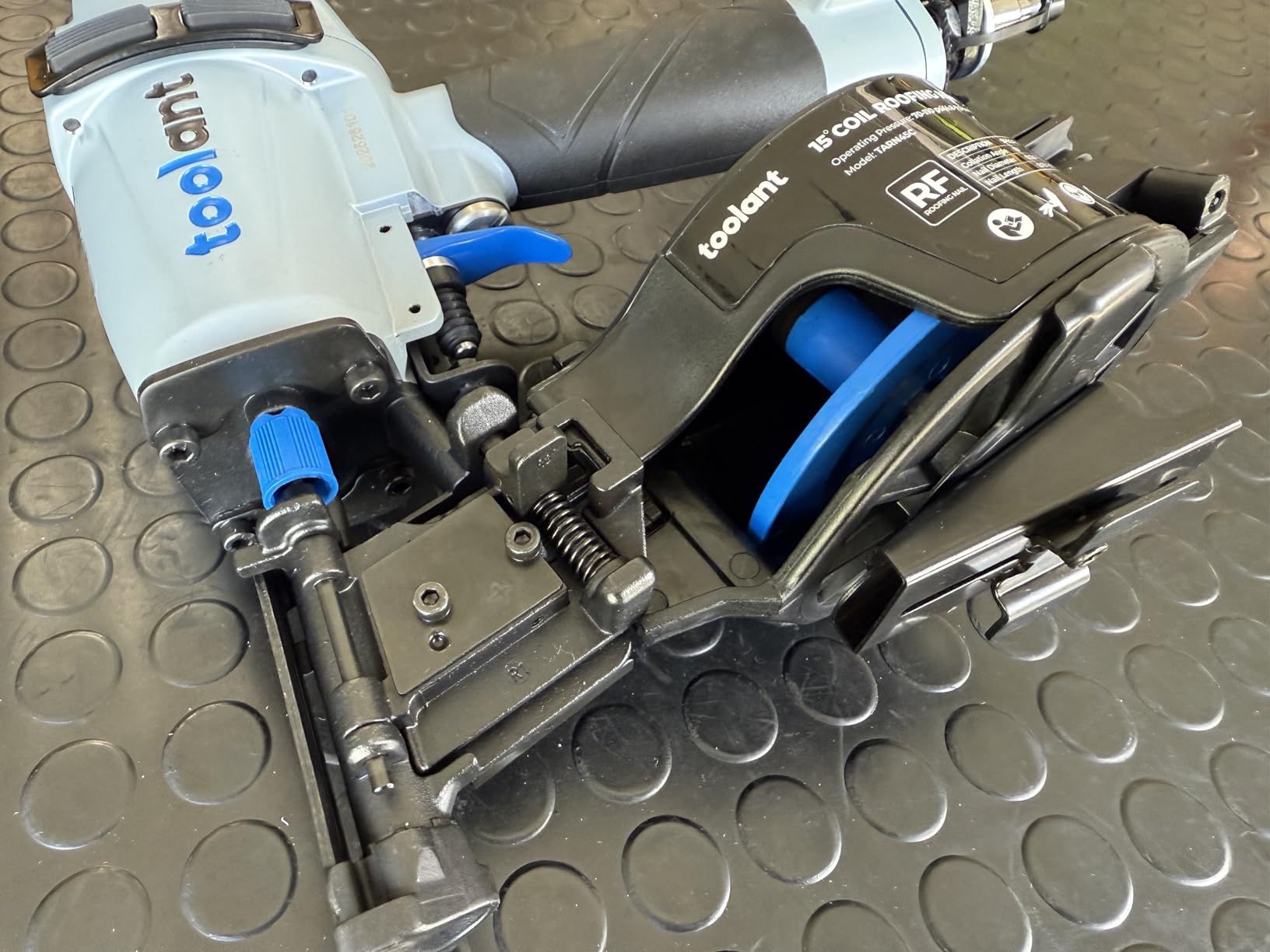 toolant Roofing Nailer, Pneumatic Roofing Nail Gun for 3/4