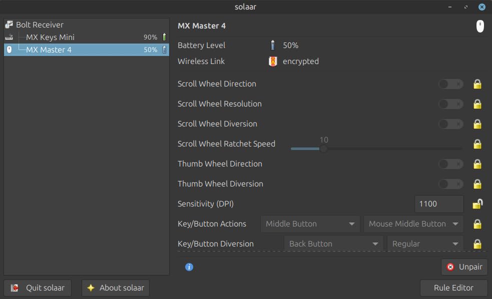 Logitech MX Master 4 Ergonomic Wireless Mouse with Advanced Performance Haptic Feedback, Ultra-Fast Scrolling, USB-C Charging, Bluetooth, Windows, MacOS - Graphite customer photo 1