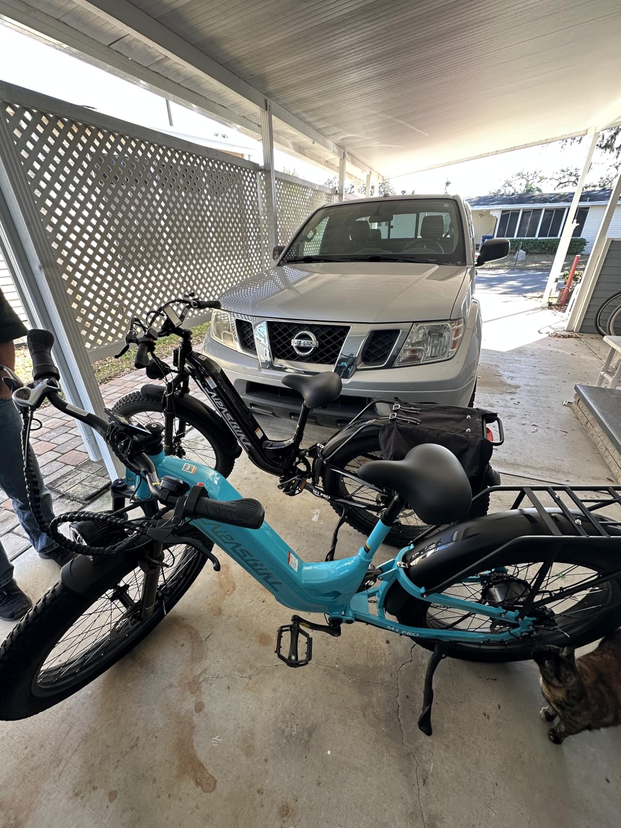 Aipas M1 Pro Electric Bike, 1800W Peak Motor Electric Bike for Adults, 26'' x 4.0'' Fat Tire Ebike, 48V 17.5Ah Electric Mountain Bike, 36MPH, 85 Miles Electric Bicycle, 7 Speed, 110NM with Rear Basket customer photo 1