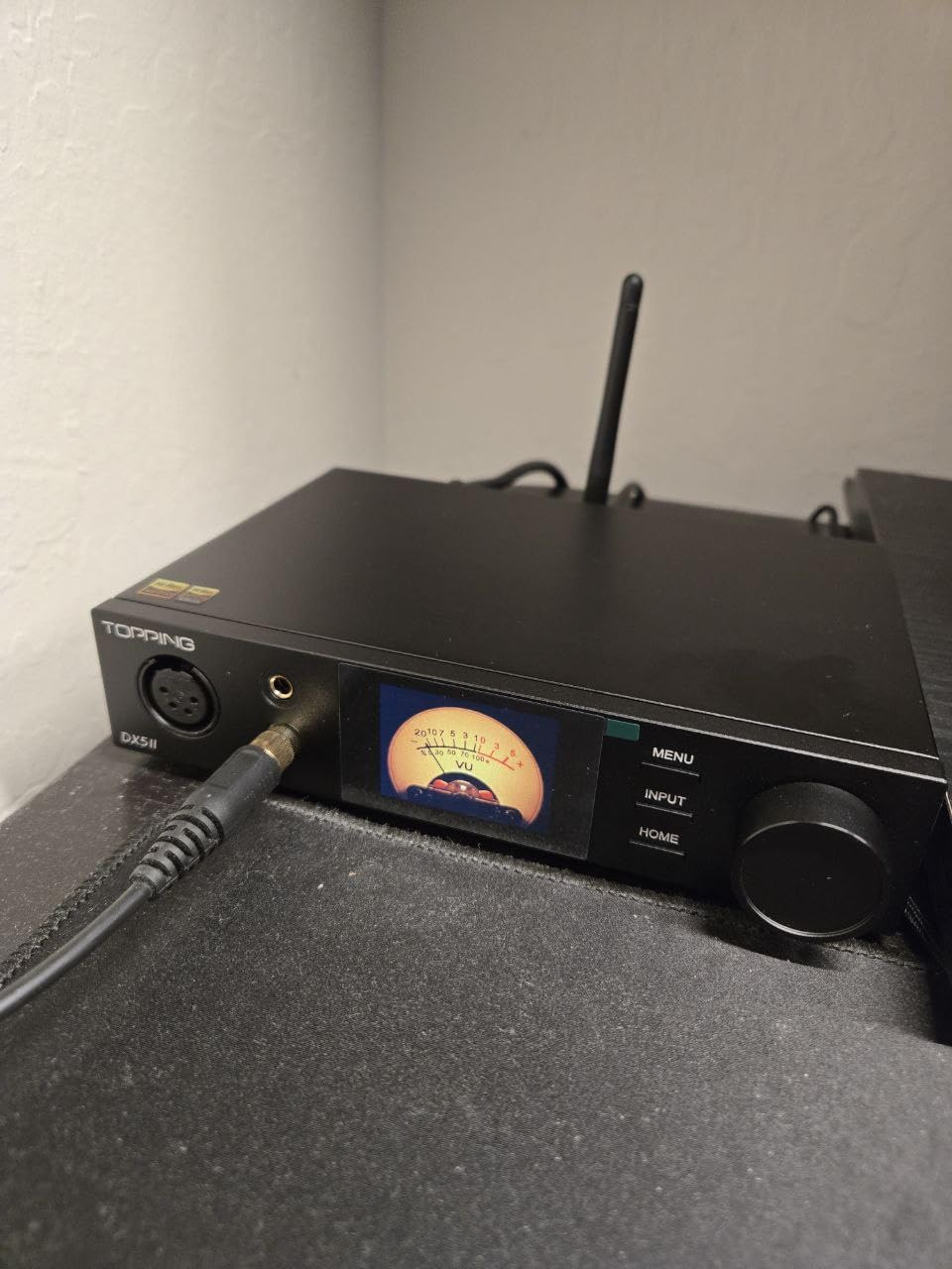 Topping DX5II Fully Balanced DAC Headphone Amp Combo - Dual ES9039Q2M 10 Band PEQ DSD512 Native PCM768kHz 6.35mm SE 4.4mm Balanced 4pin XLR Balanced Output (Silver) customer photo 1