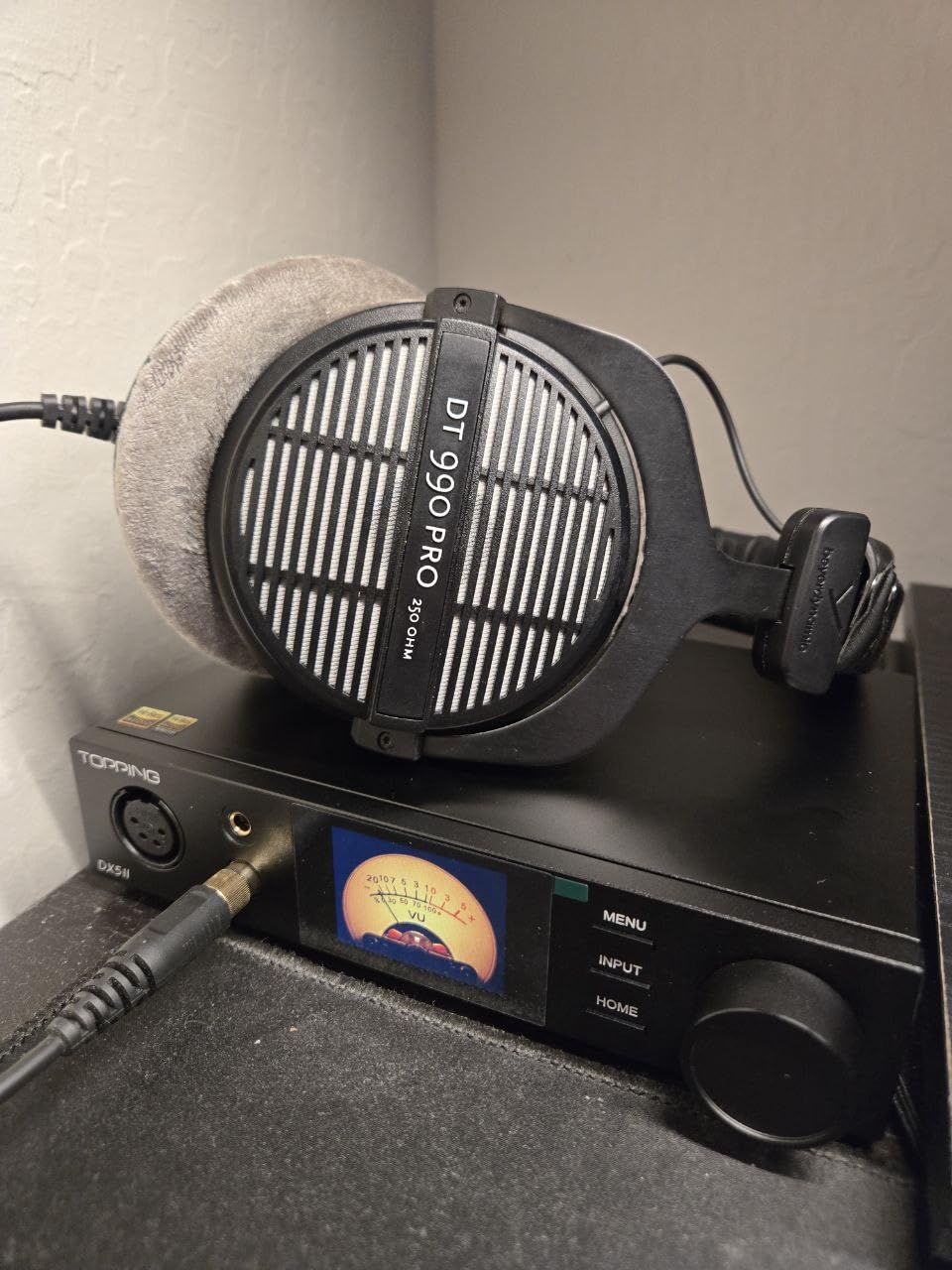 Topping DX5II Fully Balanced DAC Headphone Amp Combo - Dual ES9039Q2M 10 Band PEQ DSD512 Native PCM768kHz 6.35mm SE 4.4mm Balanced 4pin XLR Balanced Output (Silver) customer photo 2