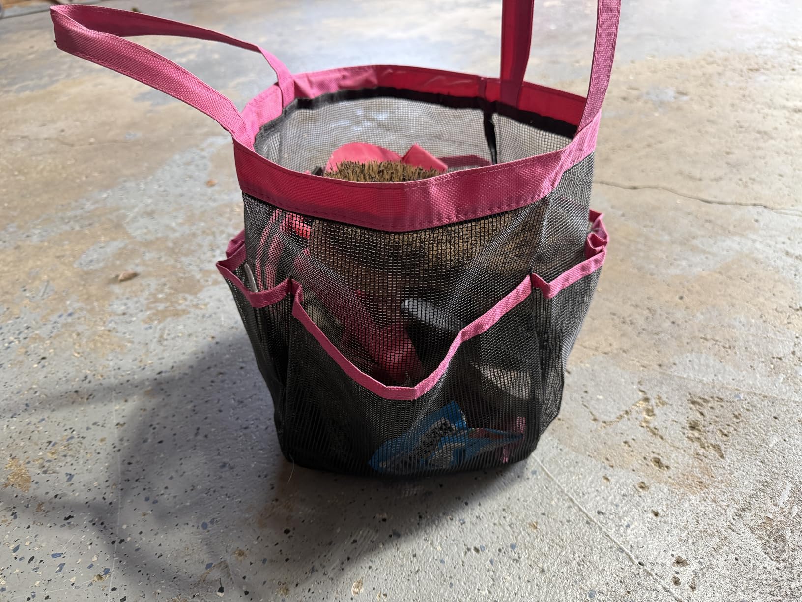 Horse Grooming Kit 13 Piece, Horse Brushes for Grooming Supplies with Tote Bag, Horses Tack Brush Set for Effective Grooming and Cleaning, Gift for Horse Riders Beginners (Pink) customer photo 2