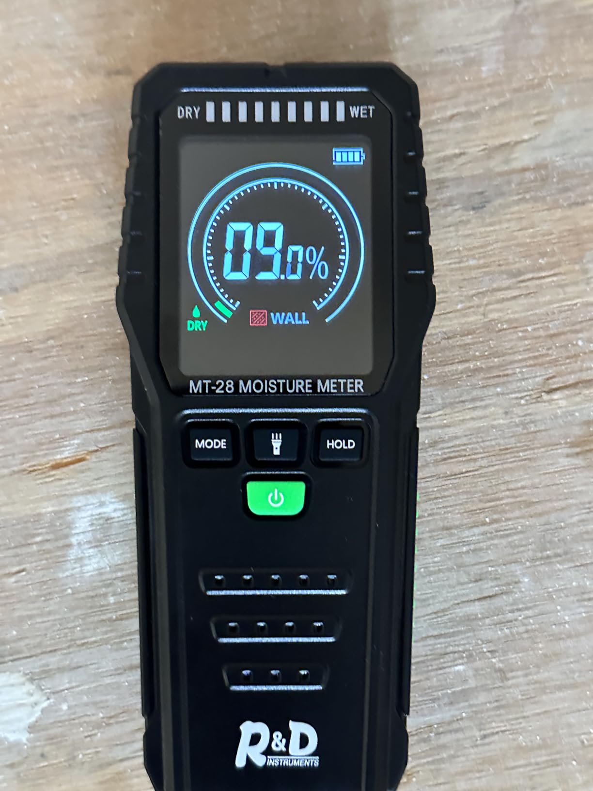 RDINSCOS Moisture Meter for Firewood Digital Wood Moisture Tester Firewood and Lumber Water Leak Detector customer photo 1