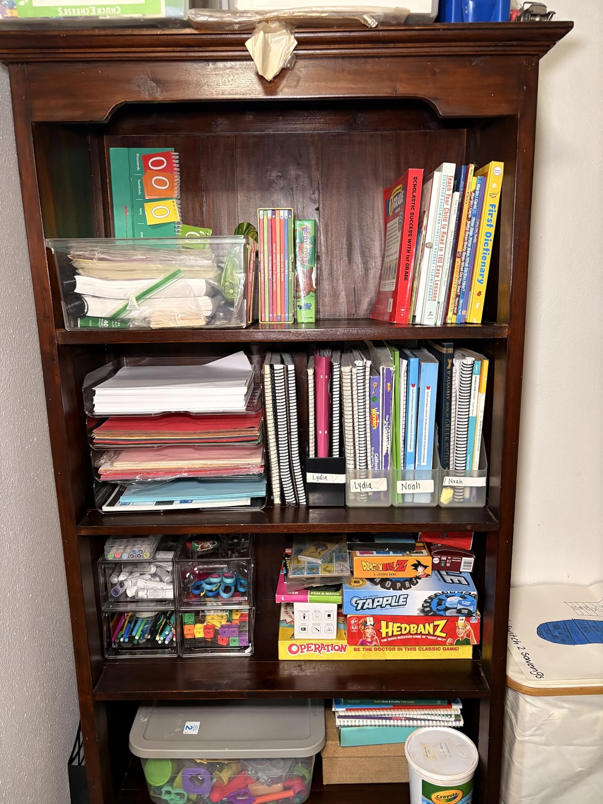 YKLSLH 4 Trays Paper Organizer Letter Tray - Acrylic Desk File Organizer, Stackable Clear Paper Holder Sorter Office Organizer for Letter/A4, Office File Ipad Books Notes Etc customer photo 1