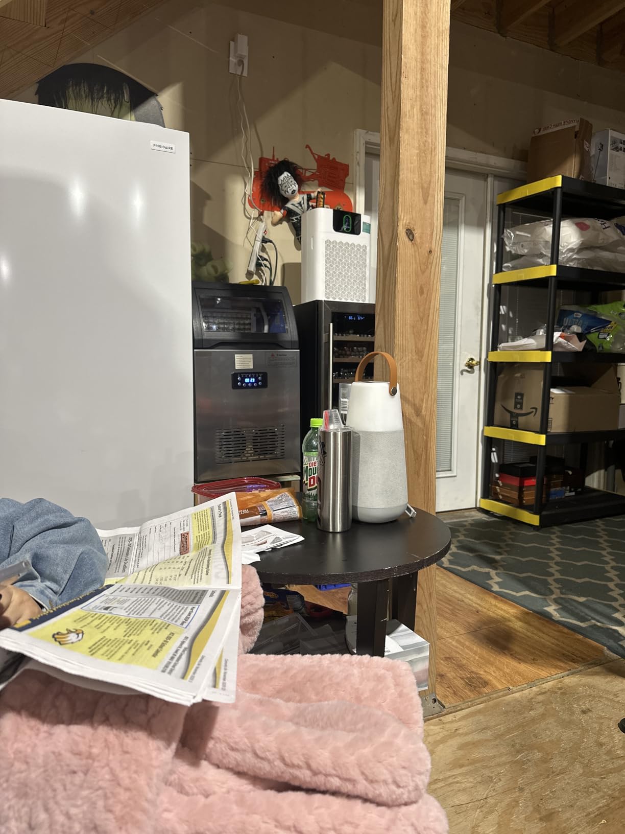 Commercial Ice Maker Machine with 2-Water Inlet Options, 40 lbs Storage Bin, 140 lbs/24H Built in Ice Machine, Stainless Steel Under Counter Freestanding Ice Maker for Home, Bar, and Restaurant customer photo 2