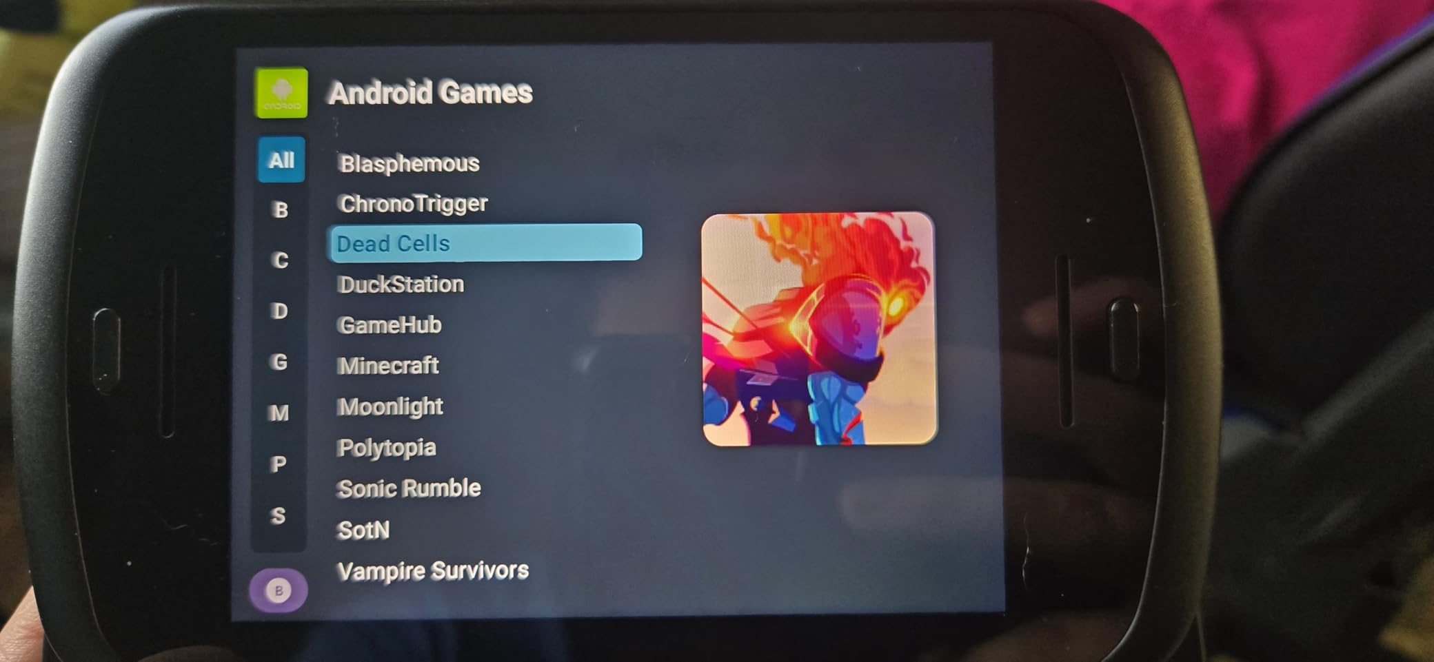 Anbernic RG Slide Retro Handheld Game Console, 4.7-inch LTPS in-Cell Screen Capacitive Joystick Android 13 System Support AI Assistant 5G WiFi Bluetooth 5.0 customer photo 1