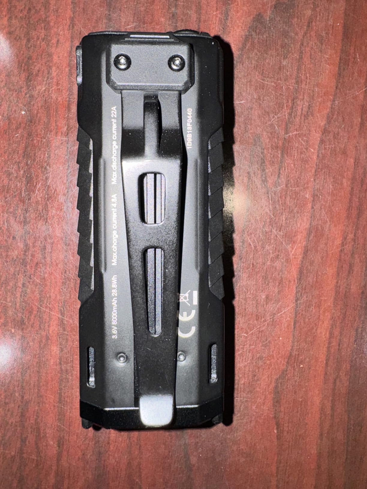 Nitecore EDC37 8000 Lumens Flat Shape Flashlight, USB-C Fast Charging with Digital OLED Display and Safety Lock Sticker customer photo 2