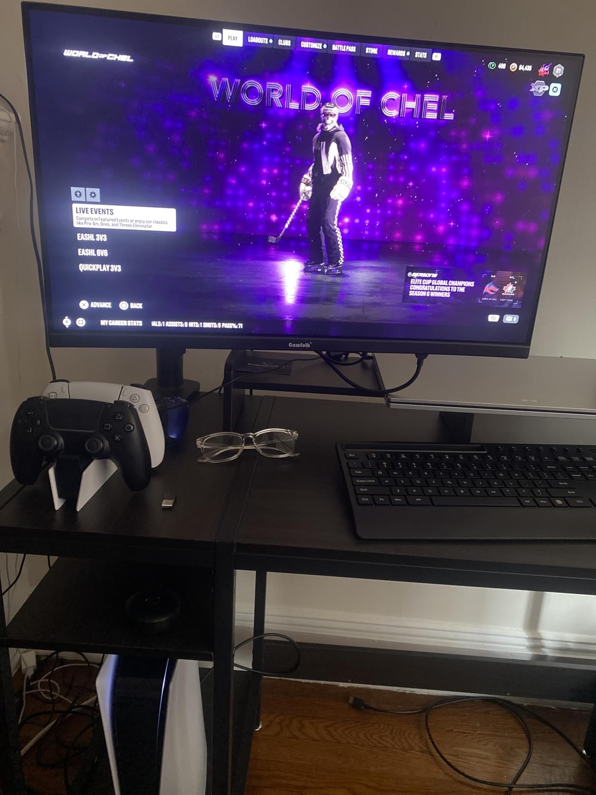 Gawfolk Gaming Monitor 34 inch IPS 120Hz, Ultrawide PC Screen 2560x1080P Ultra-Thin Zero Frame Computer Display for Home Office Business, DP, HDMI, Wall-Mounted, Black customer photo 2