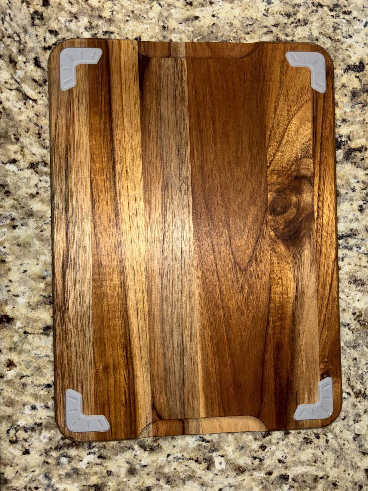 3 Pack Teak Wood Cutting Board Set for Kitchen Charcuterie Board Serving Heavy Duty Non Toxic Slip Over Sink Solid Thick Haus Wooden Chopping Board Large Big Small Meat Best Kitchen Essential Gift customer photo 1