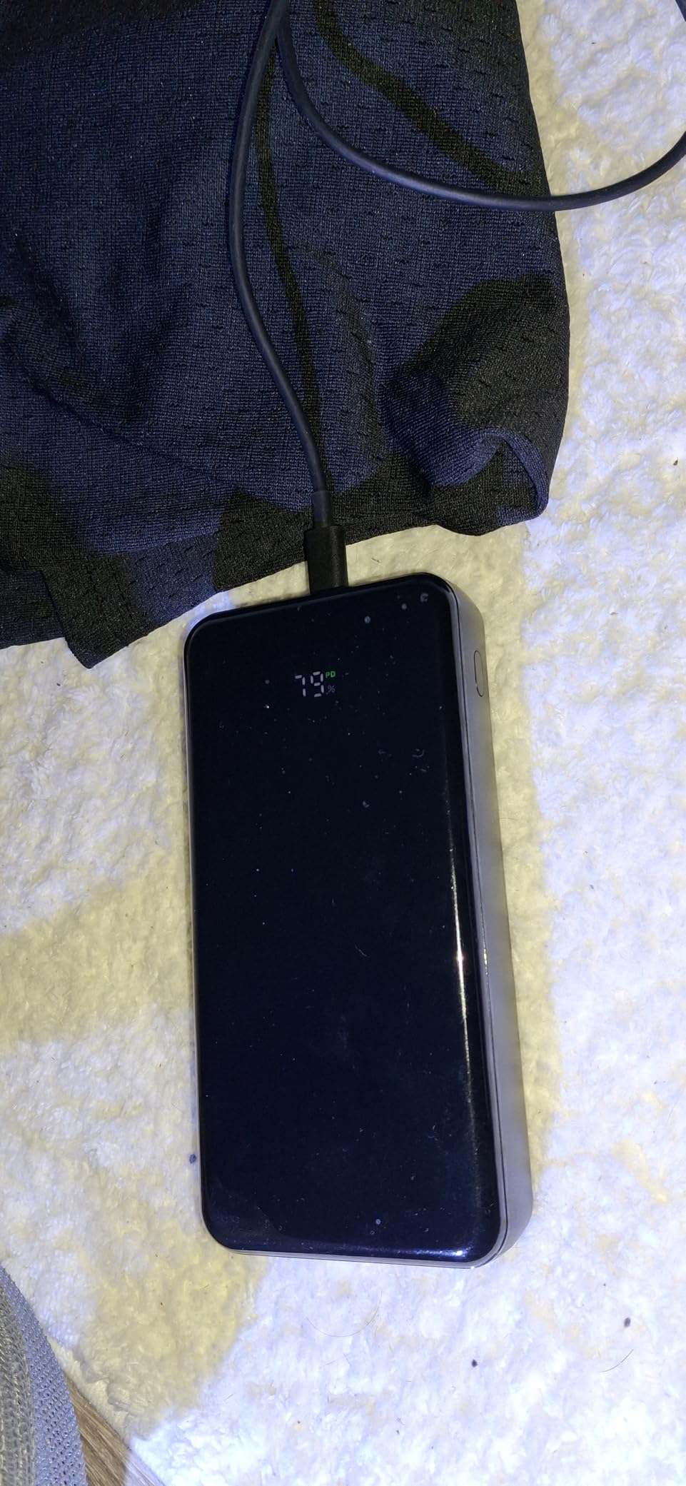 Portable Charger, 50000mAh Power Bank Built-in Cable, 22.5W PD USB C In & Out Fast Charging External Battery Pack customer photo 1