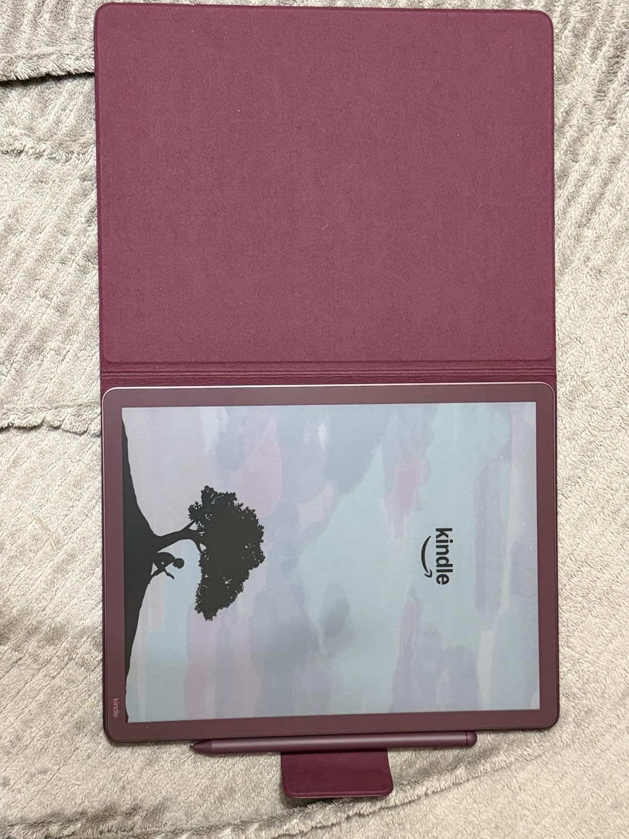 Introducing All-New Amazon Kindle Scribe Executive Folio Cover with Magnetic Attach, Sleek Protective Case - Premium Leather customer photo 1